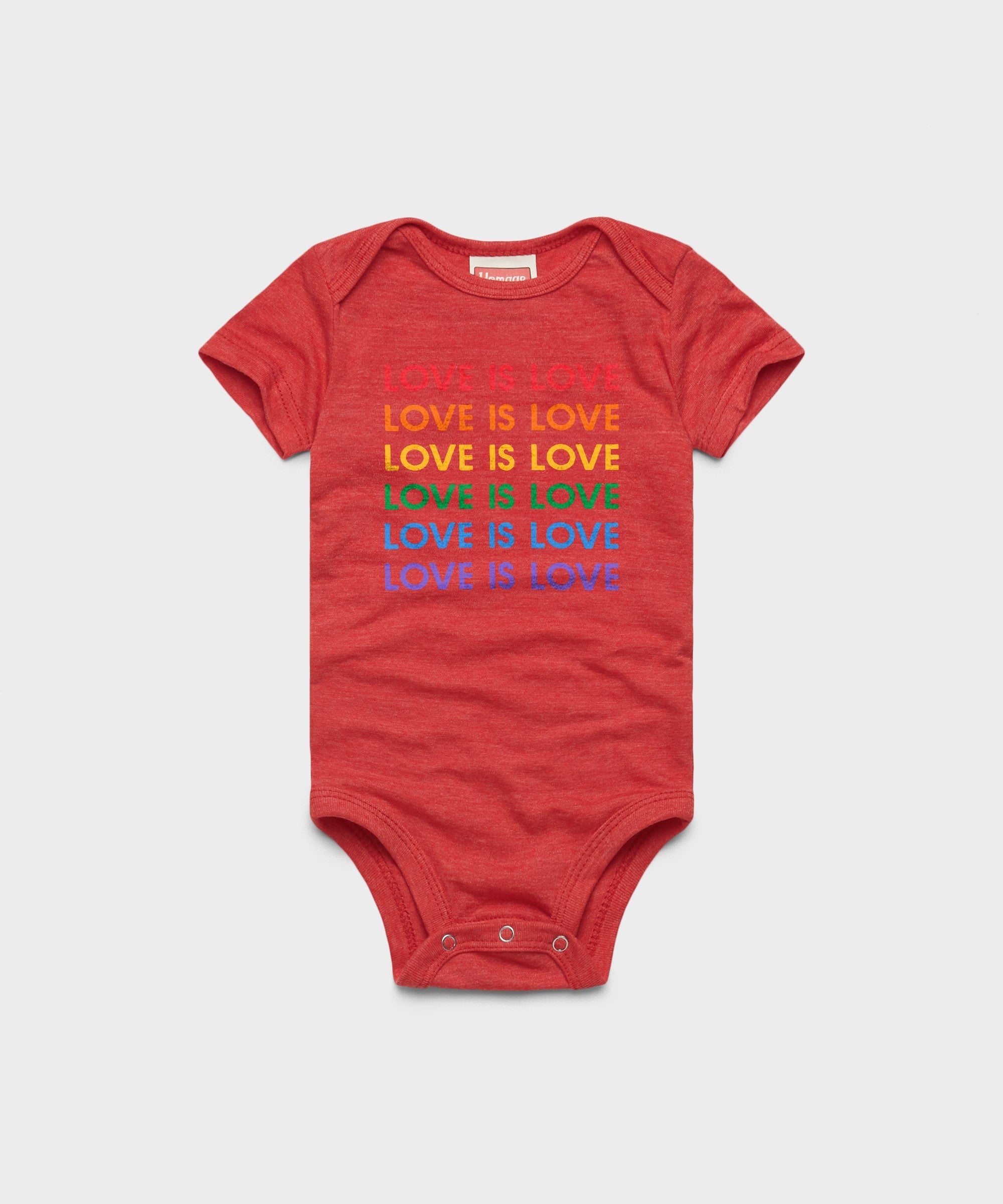 Love Is Love Rainbow Baby One Piece