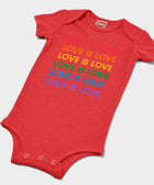 Love Is Love Rainbow Baby One Piece