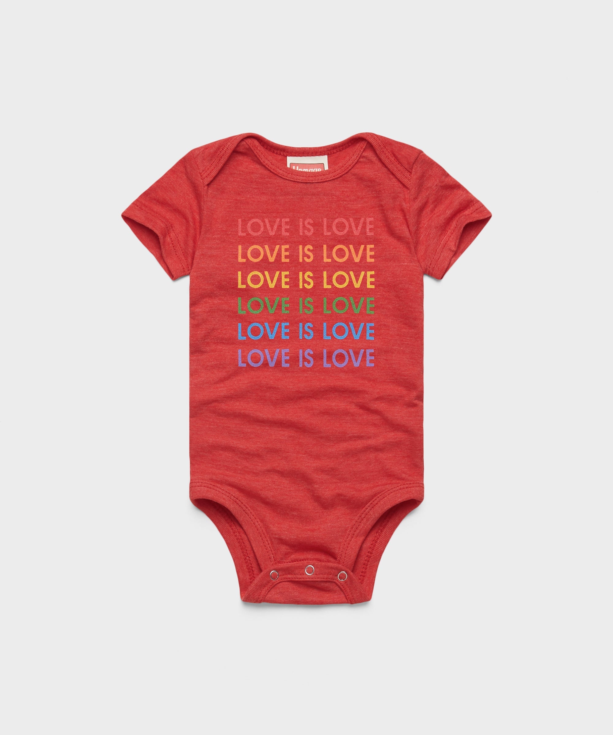 Love Is Love Rainbow Baby One Piece