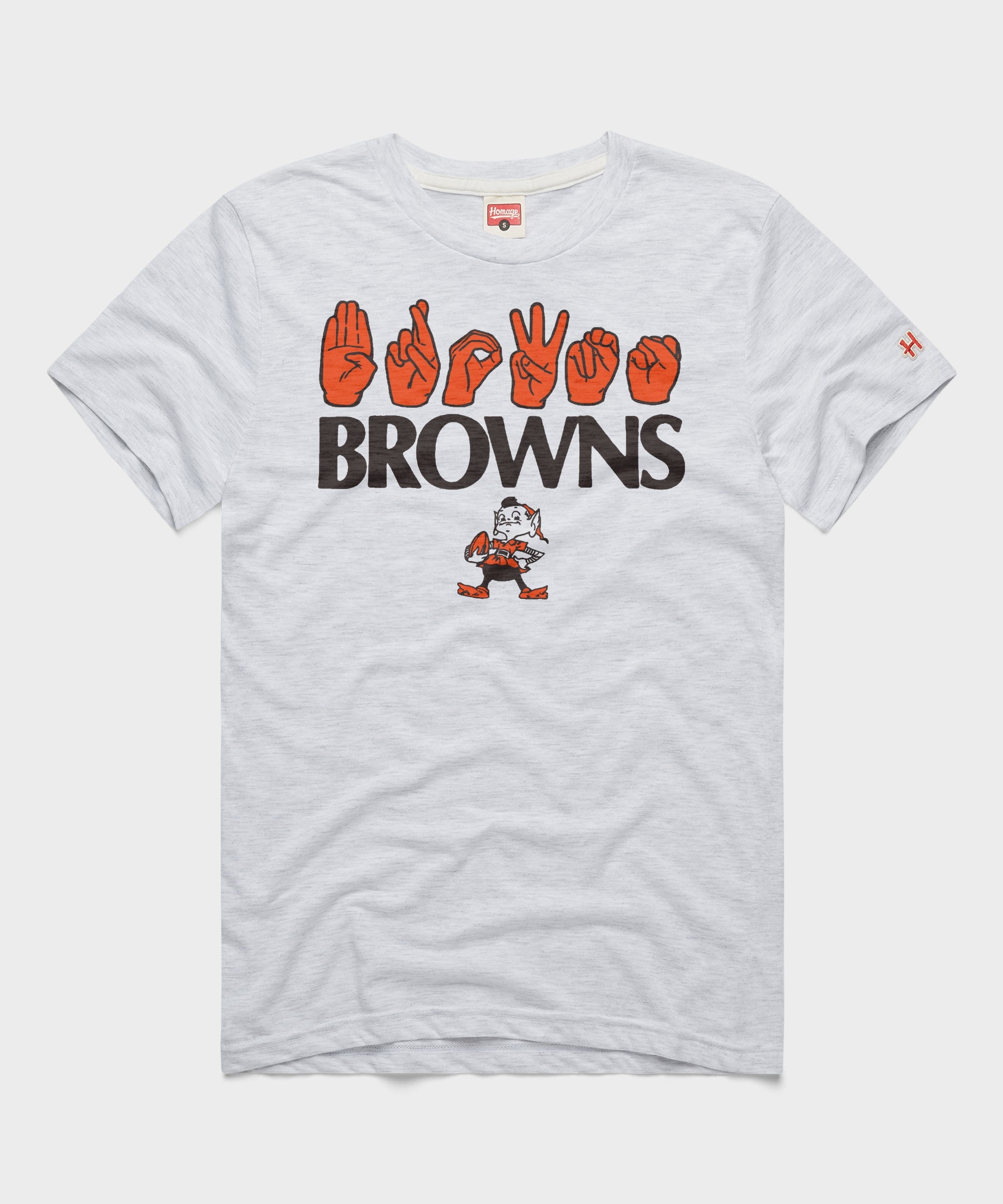 Love Sign X Browns Asl