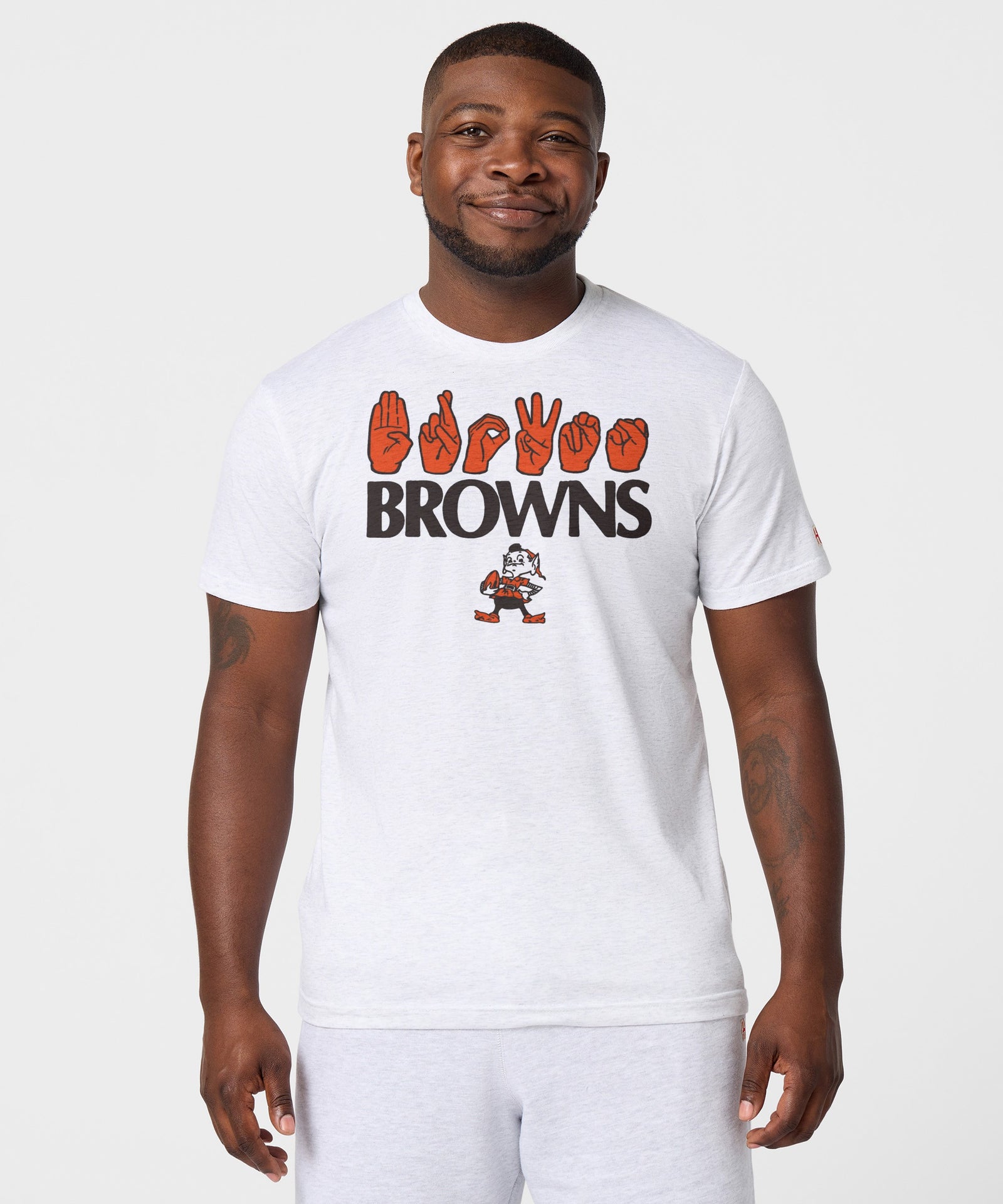 Love Sign X Browns Asl