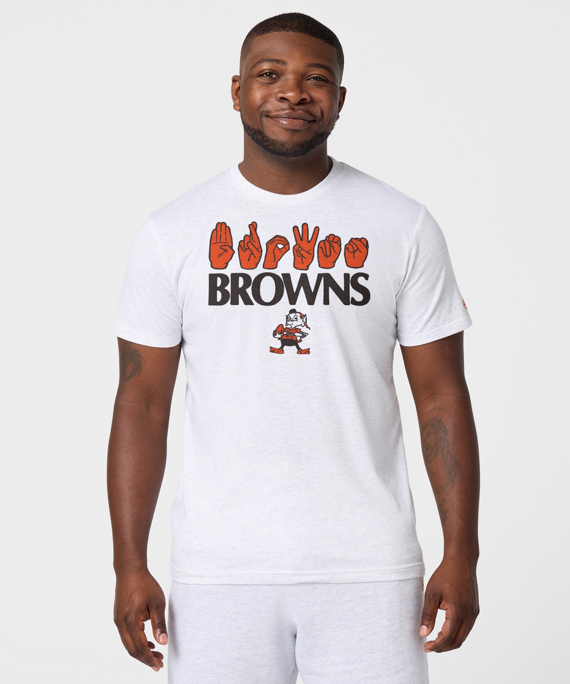 Love Sign X Browns Asl