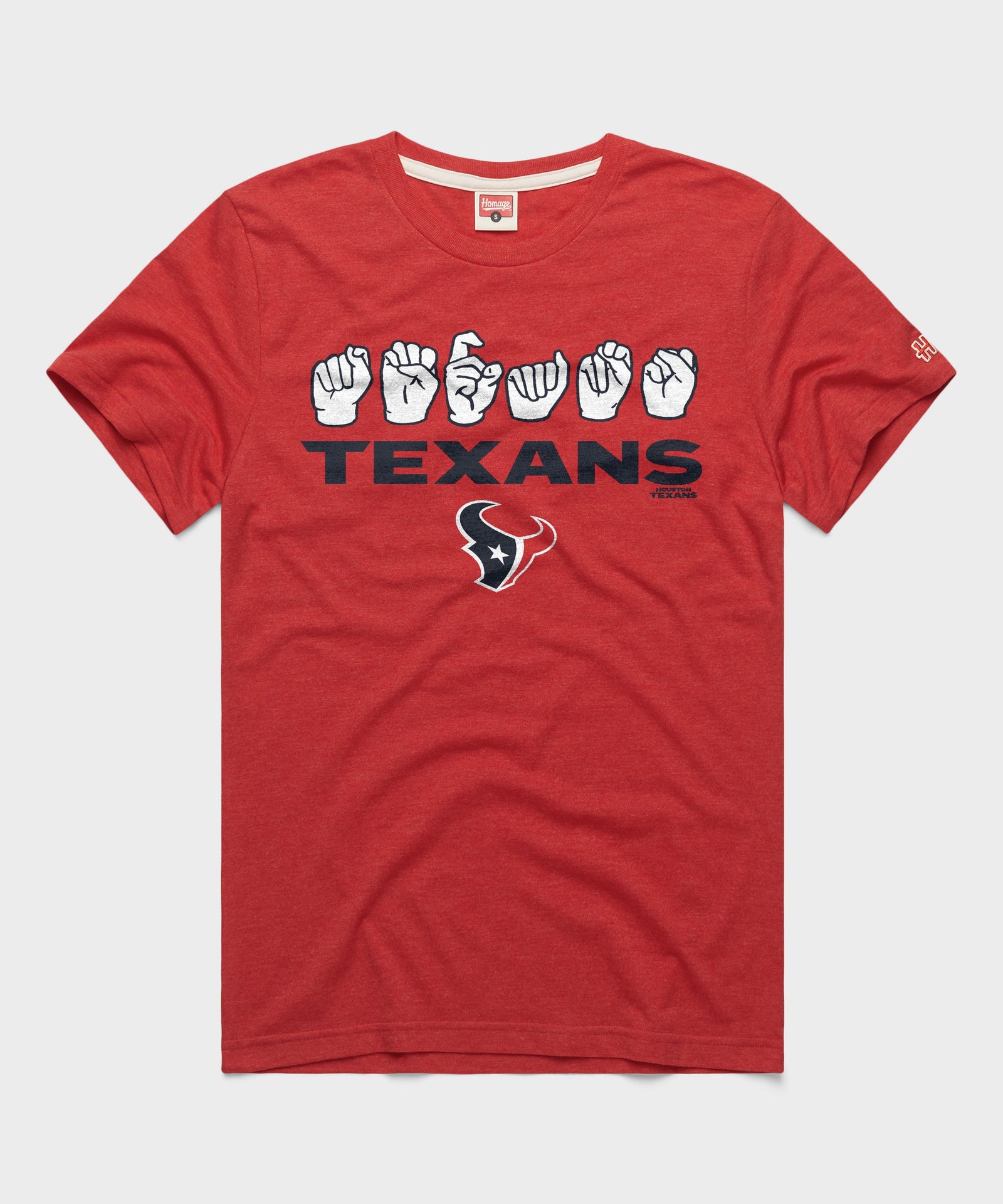 Love Sign X Texans Asl