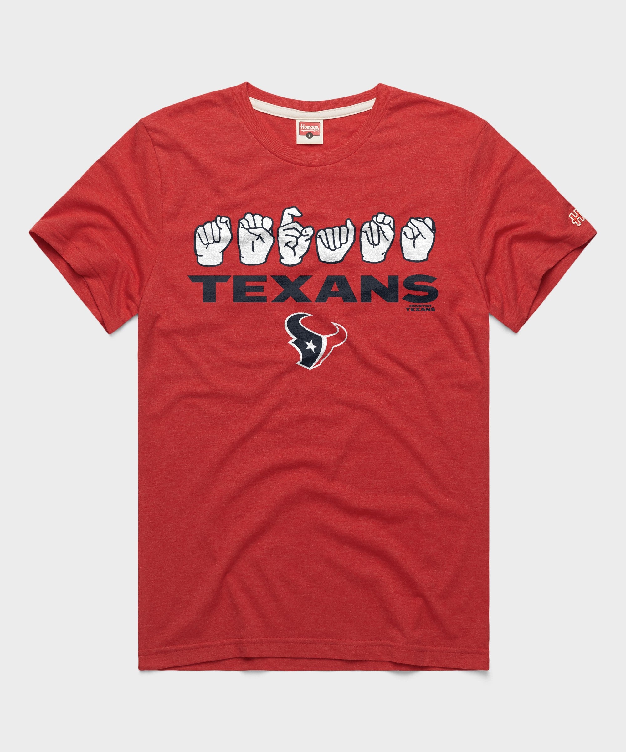 Love Sign X Texans Asl
