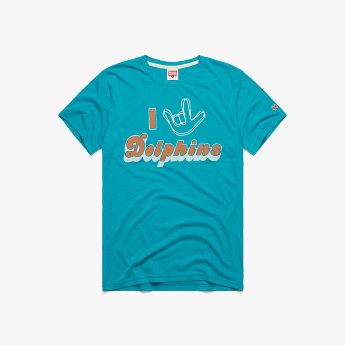 Love Sign x Miami Dolphins