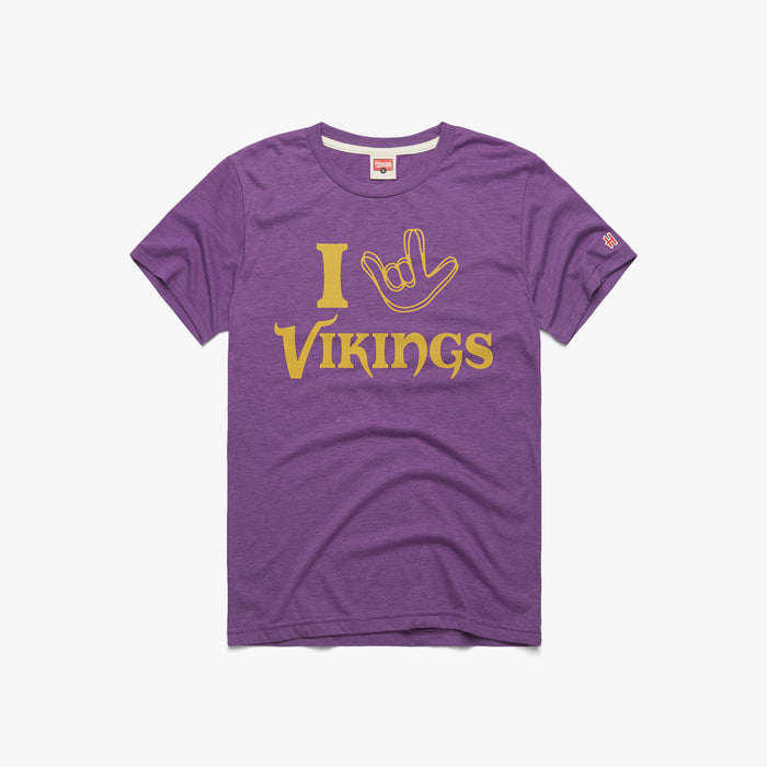 Love Sign x Minnesota Vikings