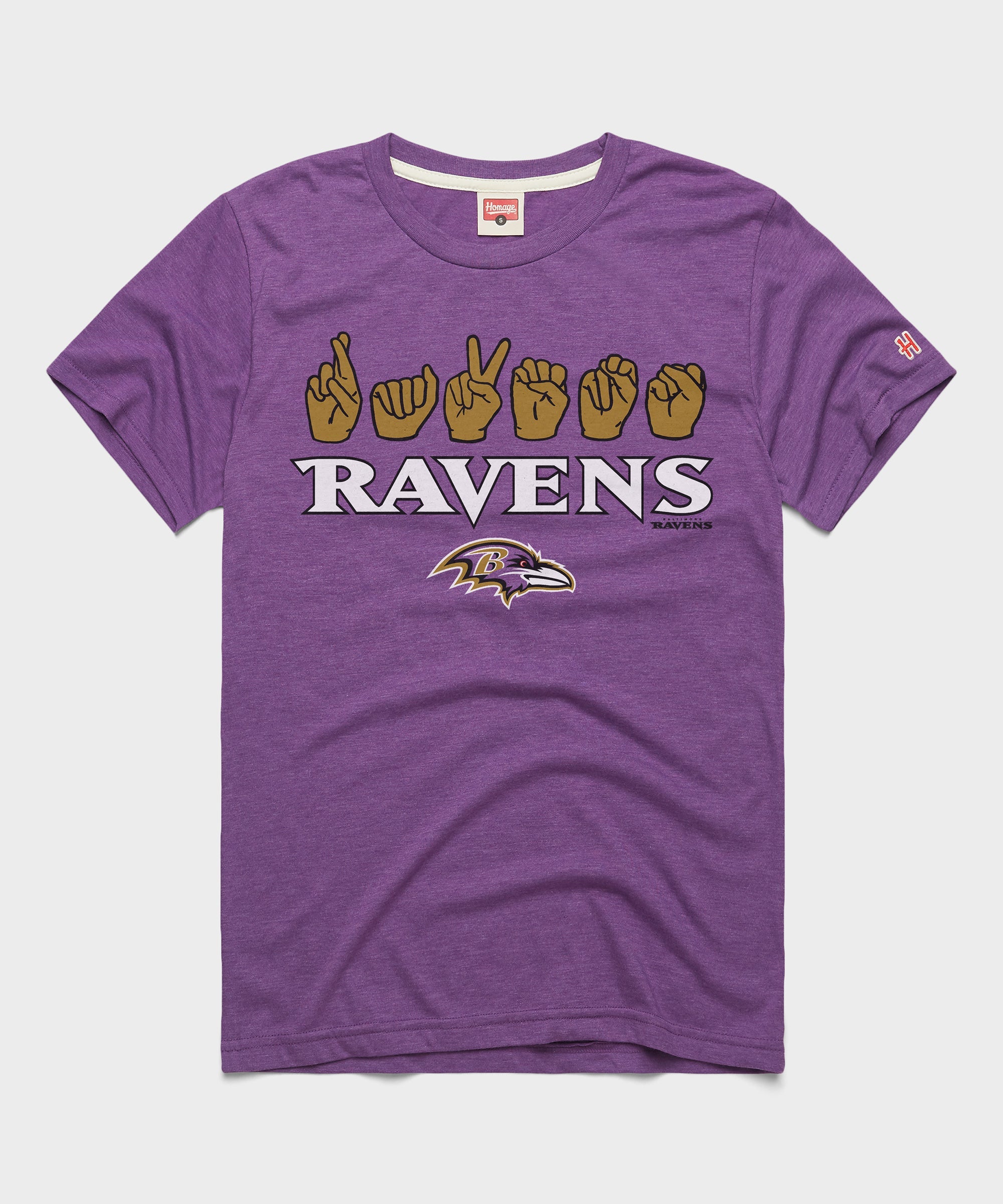 Love Sign x Ravens ASL Royal Purple