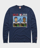 MLB Jam Braves Jones and Jones Long Sleeve Tee