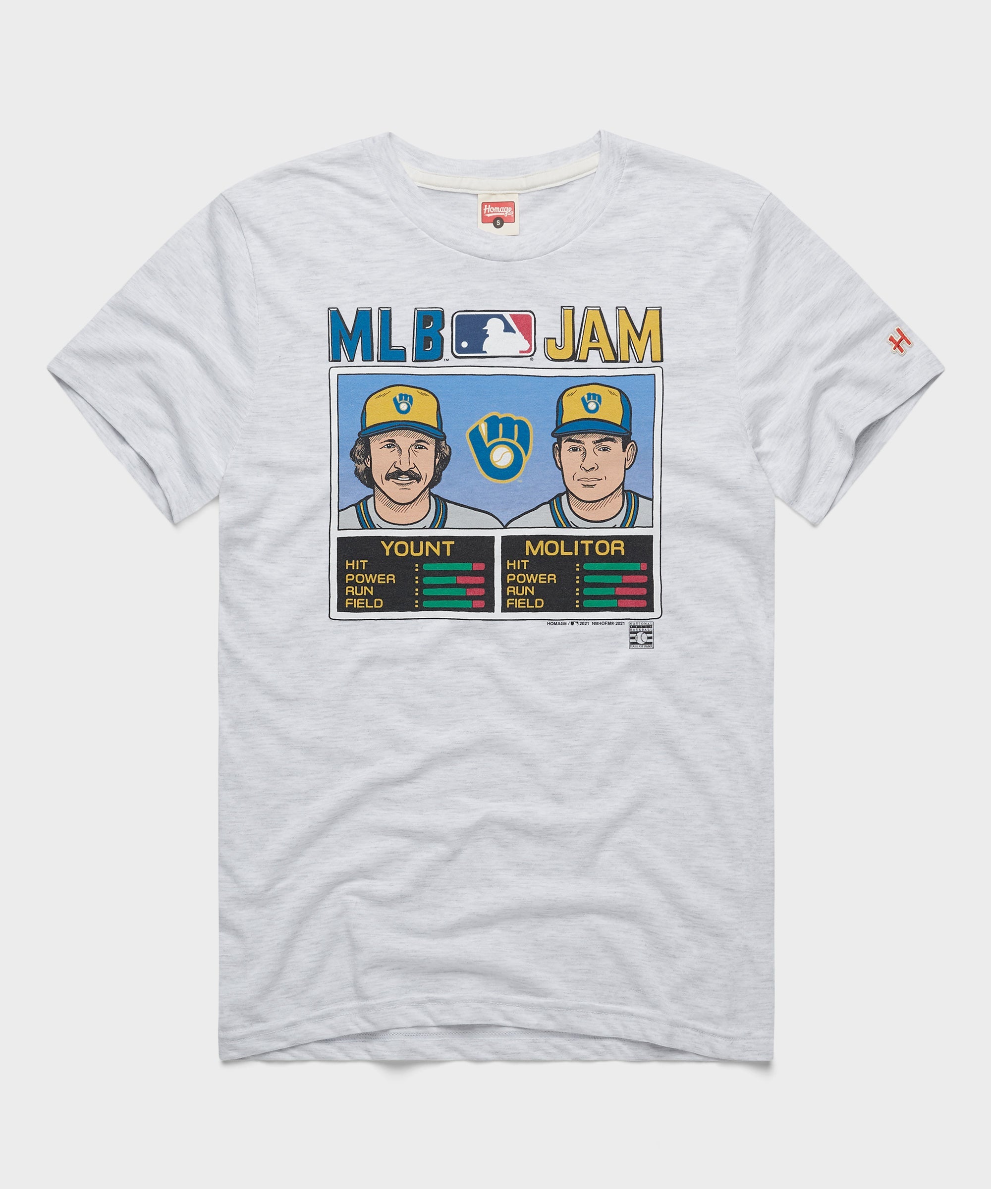 MLB Jam Brewers Molitor And Yount