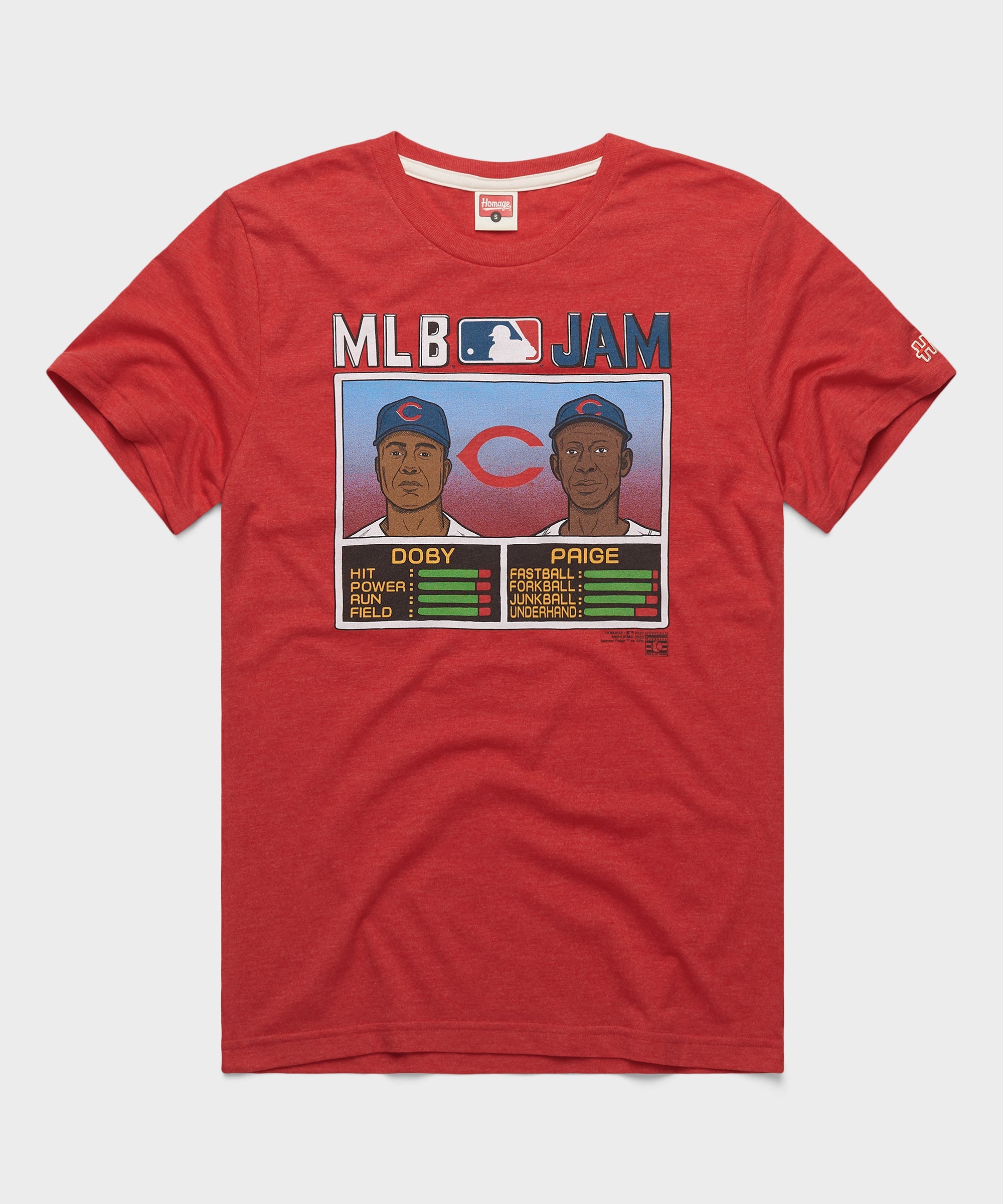 MLB Jam Cleveland Larry Doby And Satchel Paige