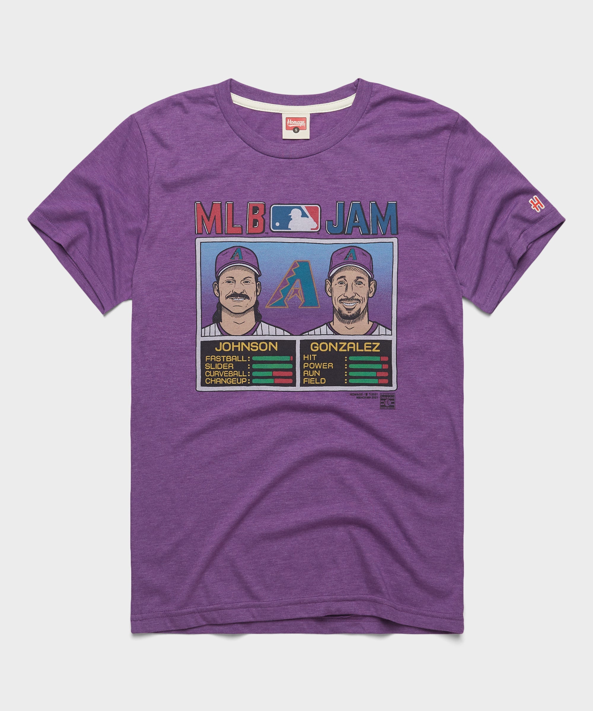 MLB Jam Diamondbacks Johnson And Gonzalez