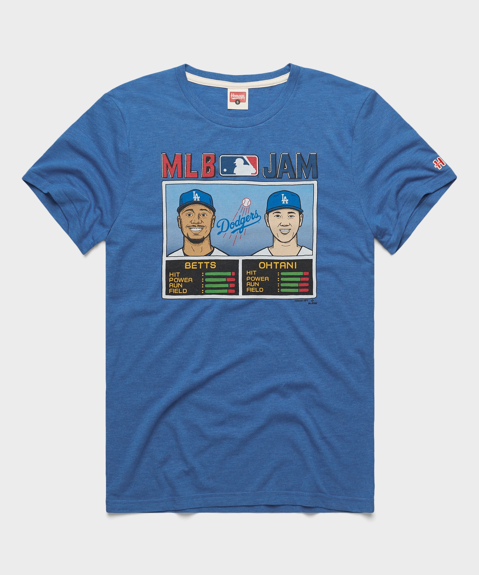MLB Jam Dodgers Betts and Ohtani Royal Blue