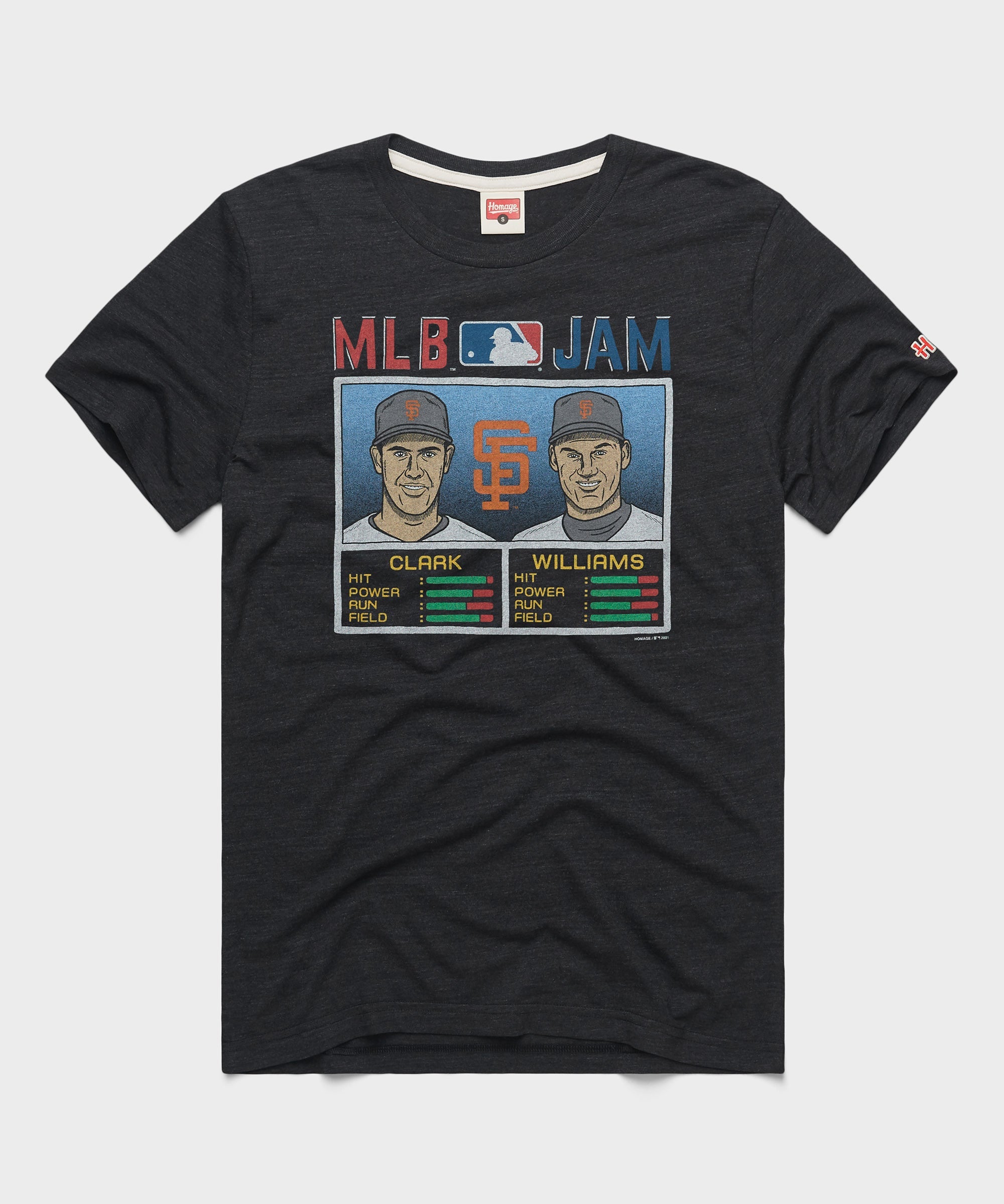 MLB Jam Giants Clark and Williams Charcoal