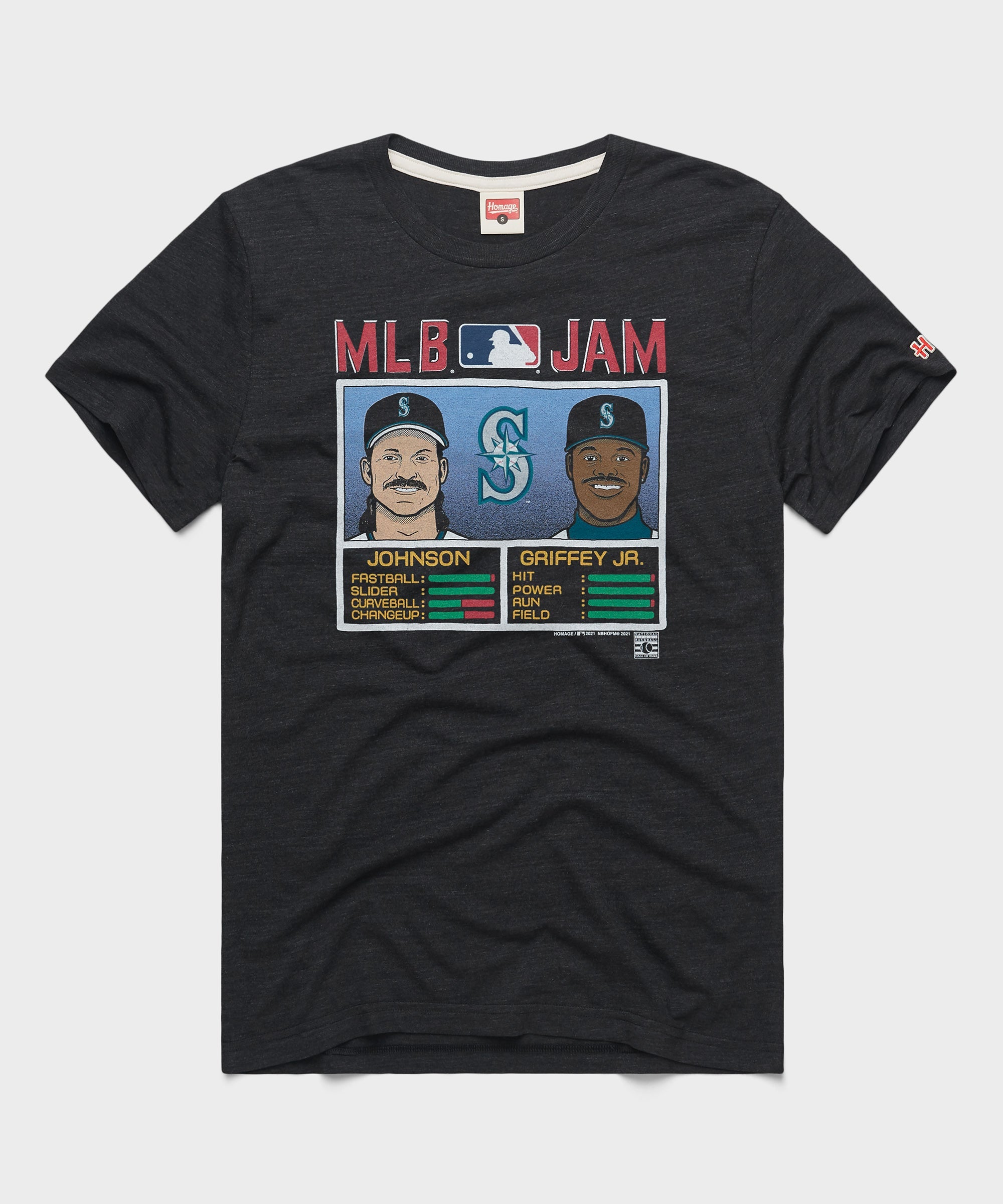 MLB Jam Mariners Johnson And Griffey Jr. Charcoal