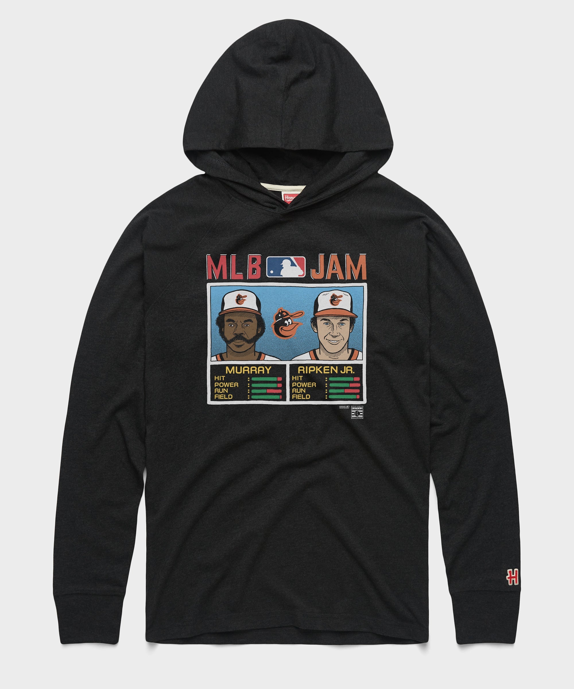MLB Jam Orioles Murray And Ripken Jr. Lightweight Hoodie