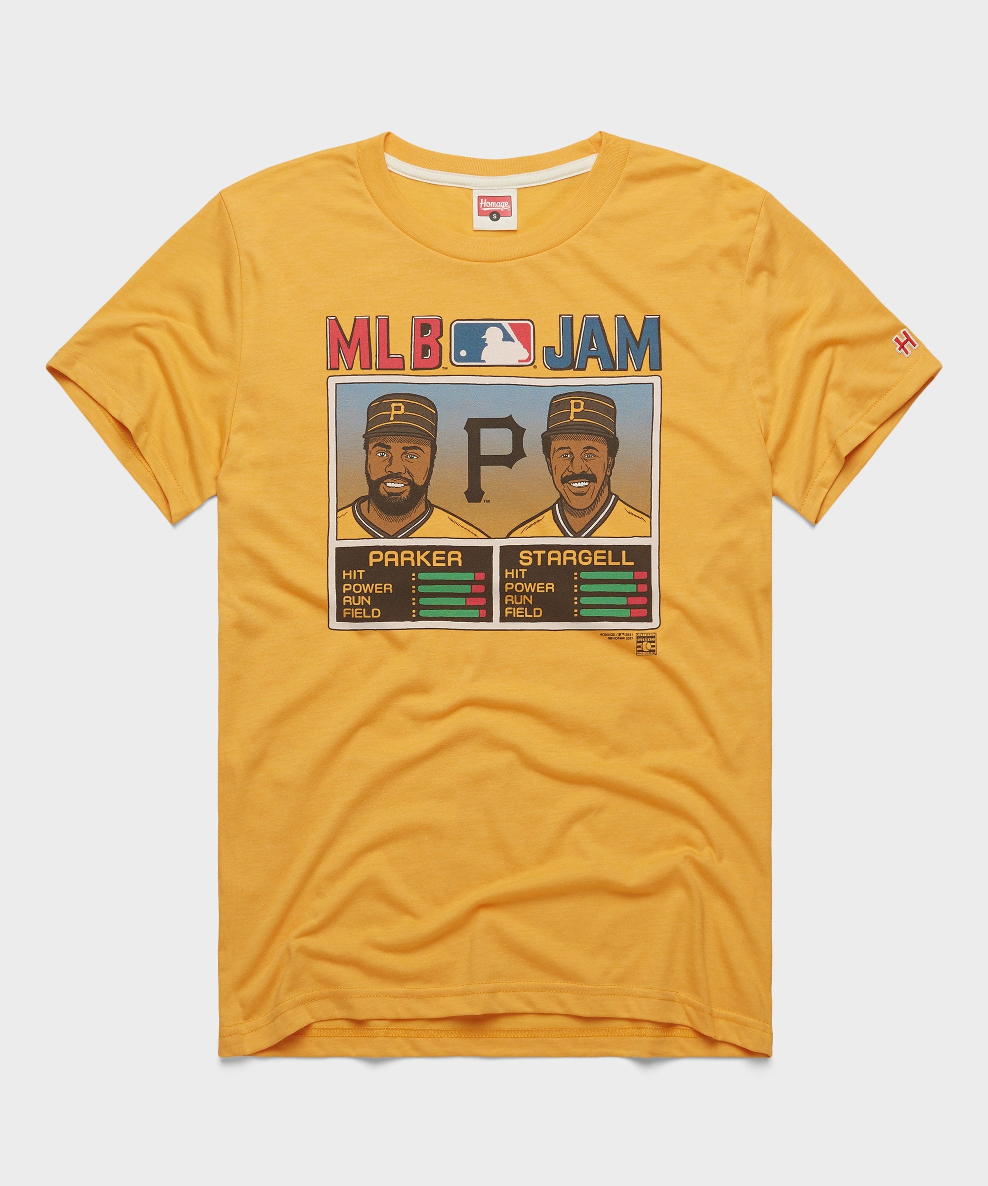 MLB Jam Pirates Parker and Stargell Gold