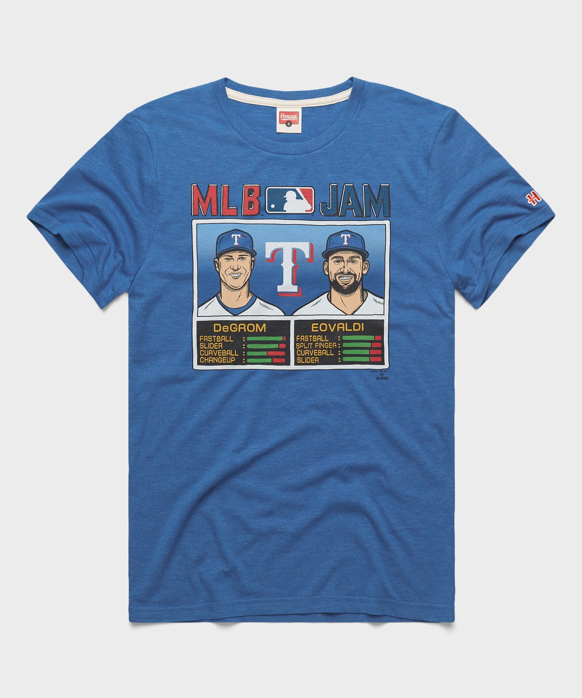 MLB Jam Rangers DeGrom And Eovaldi