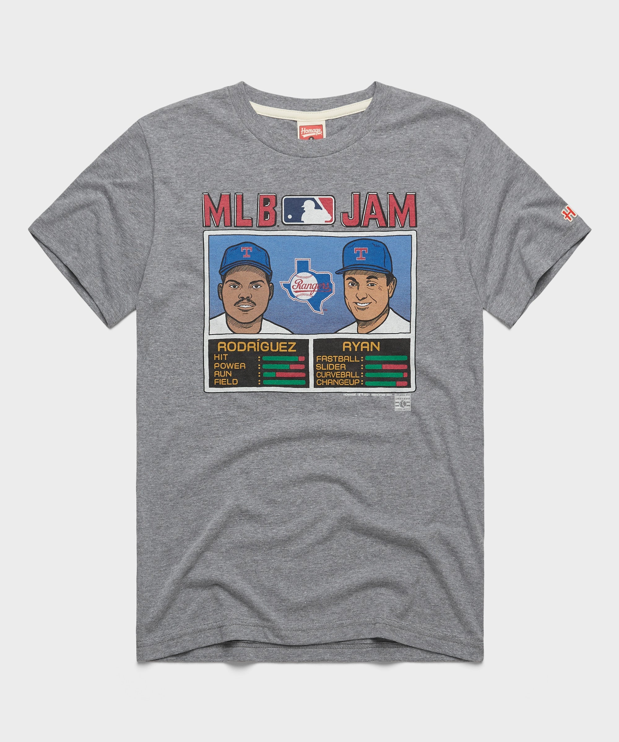 MLB Jam Rangers Rodriguez And Ryan