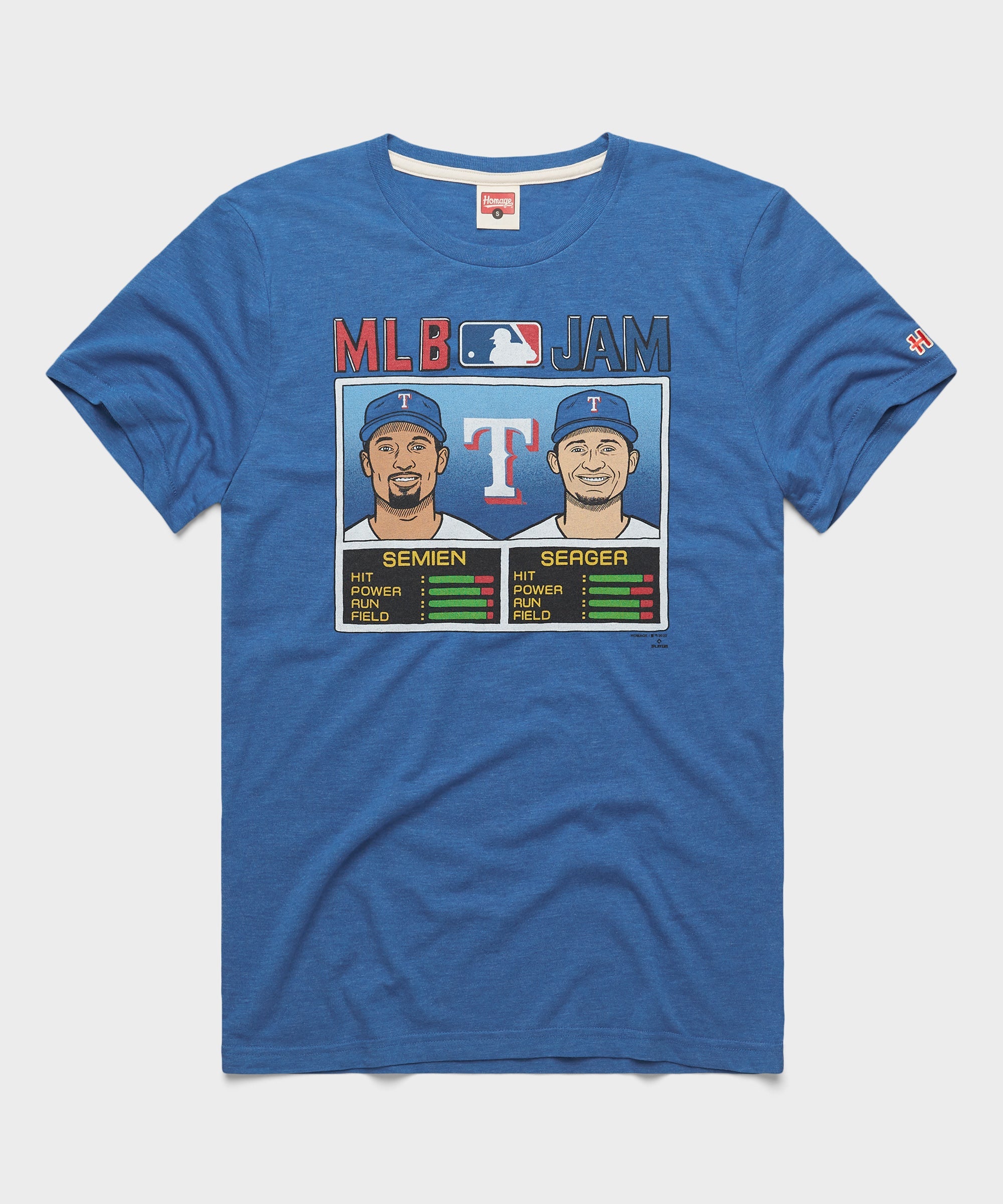 MLB Jam Rangers Semien and Seager