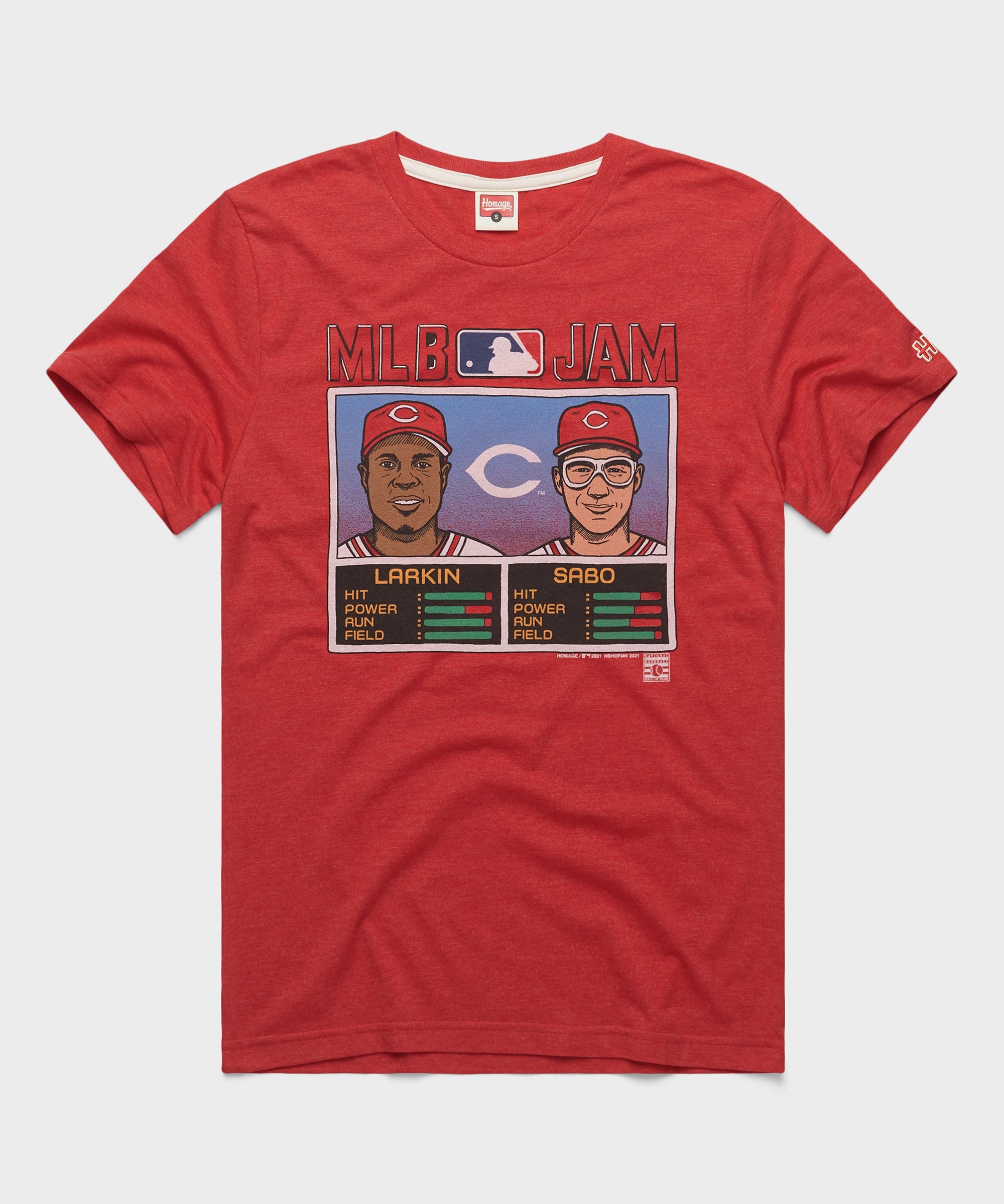 MLB Jam Reds Larkin And Sabo