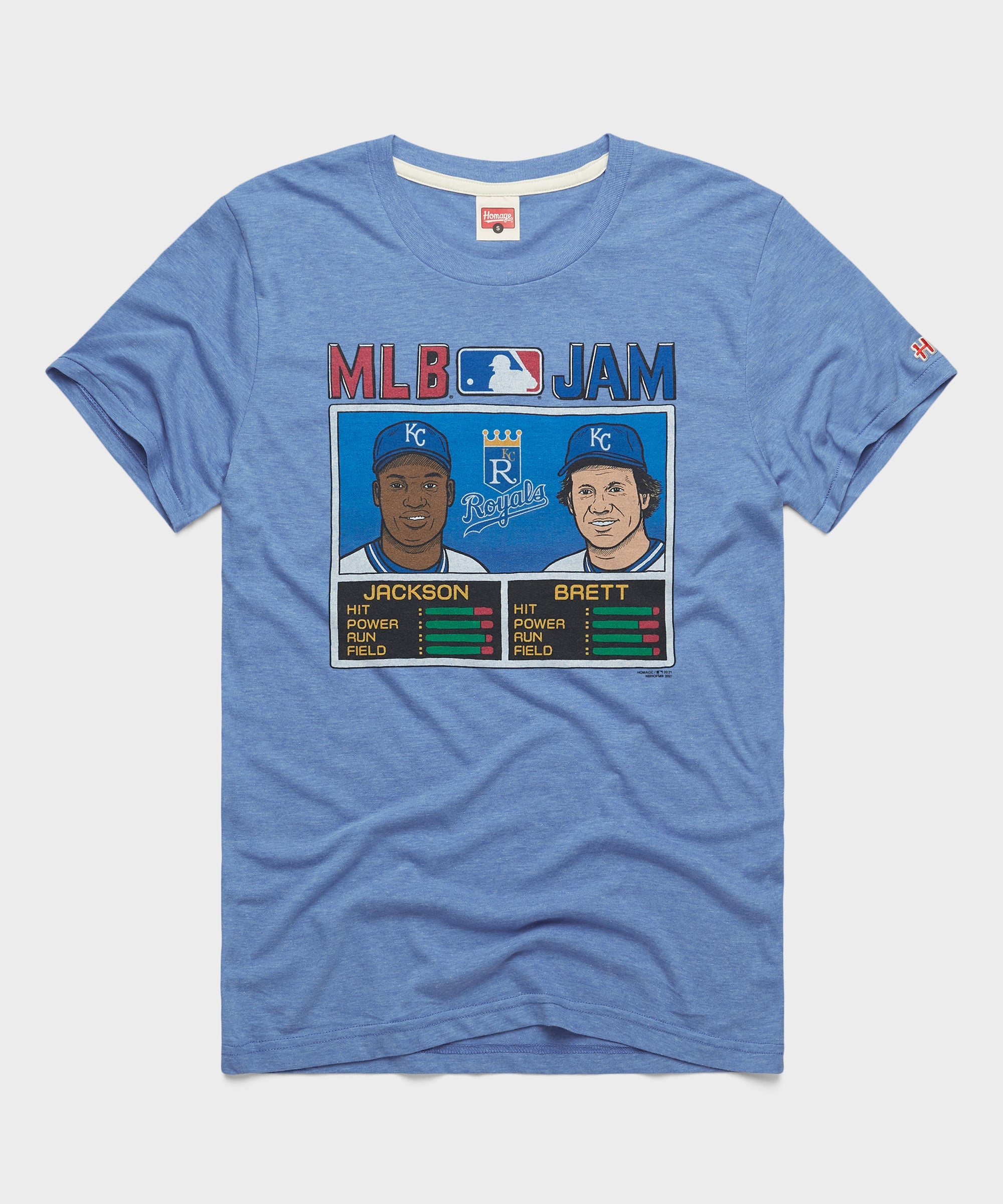 MLB Jam Royals Jackson And Brett Light Blue
