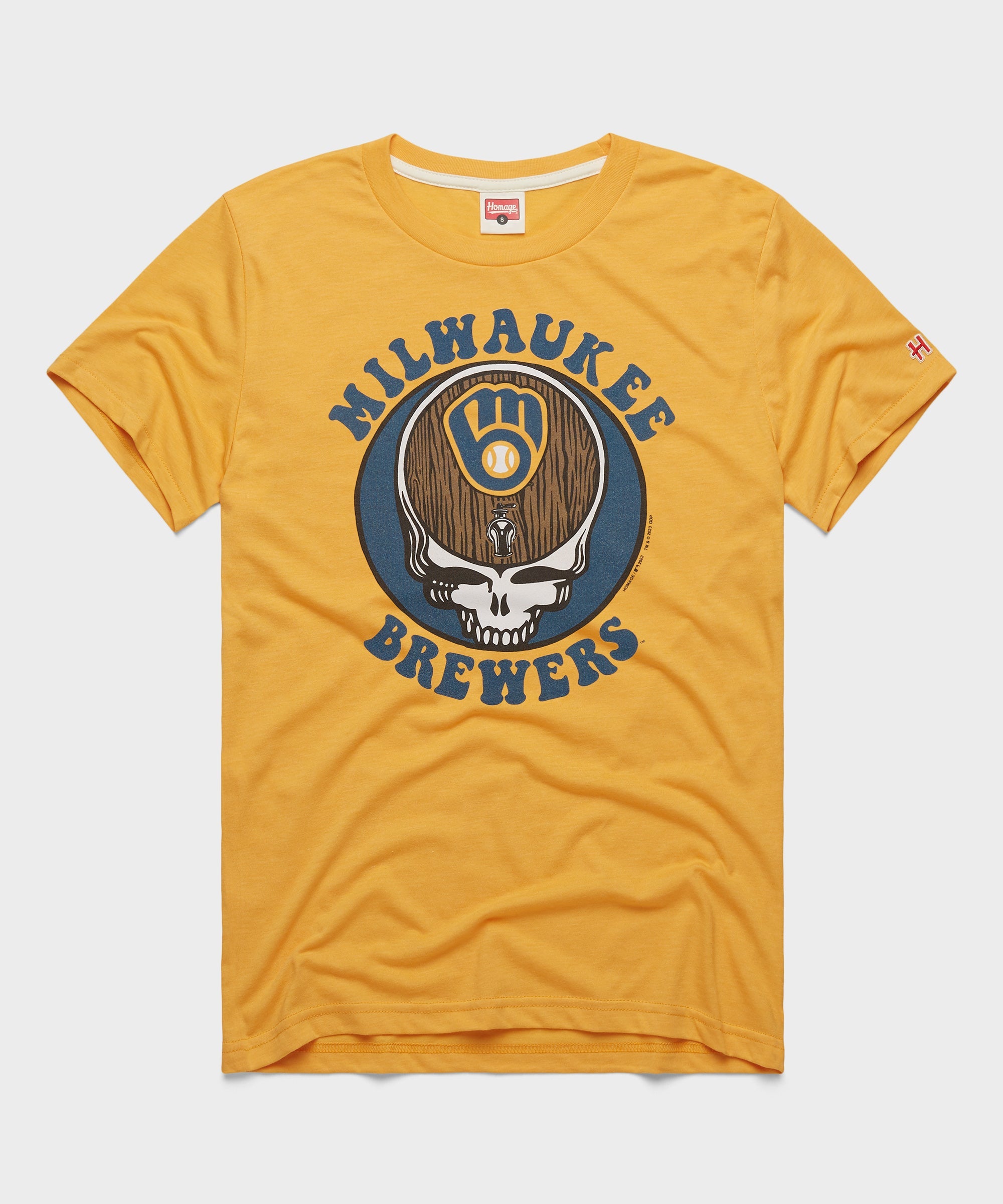 MLB x Grateful Dead x Brewers Skull Keg