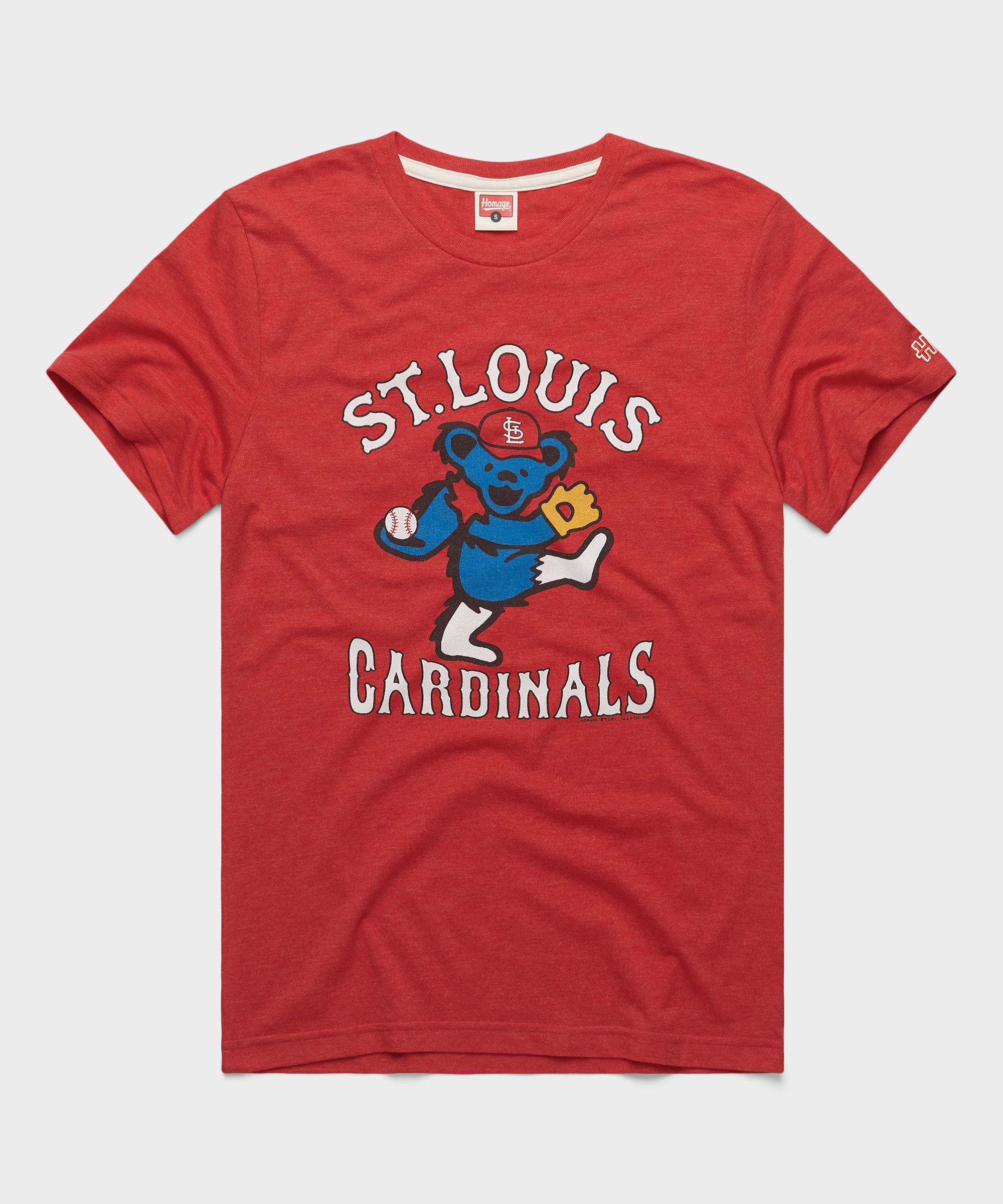 MLB x Grateful Dead x Cardinals Red