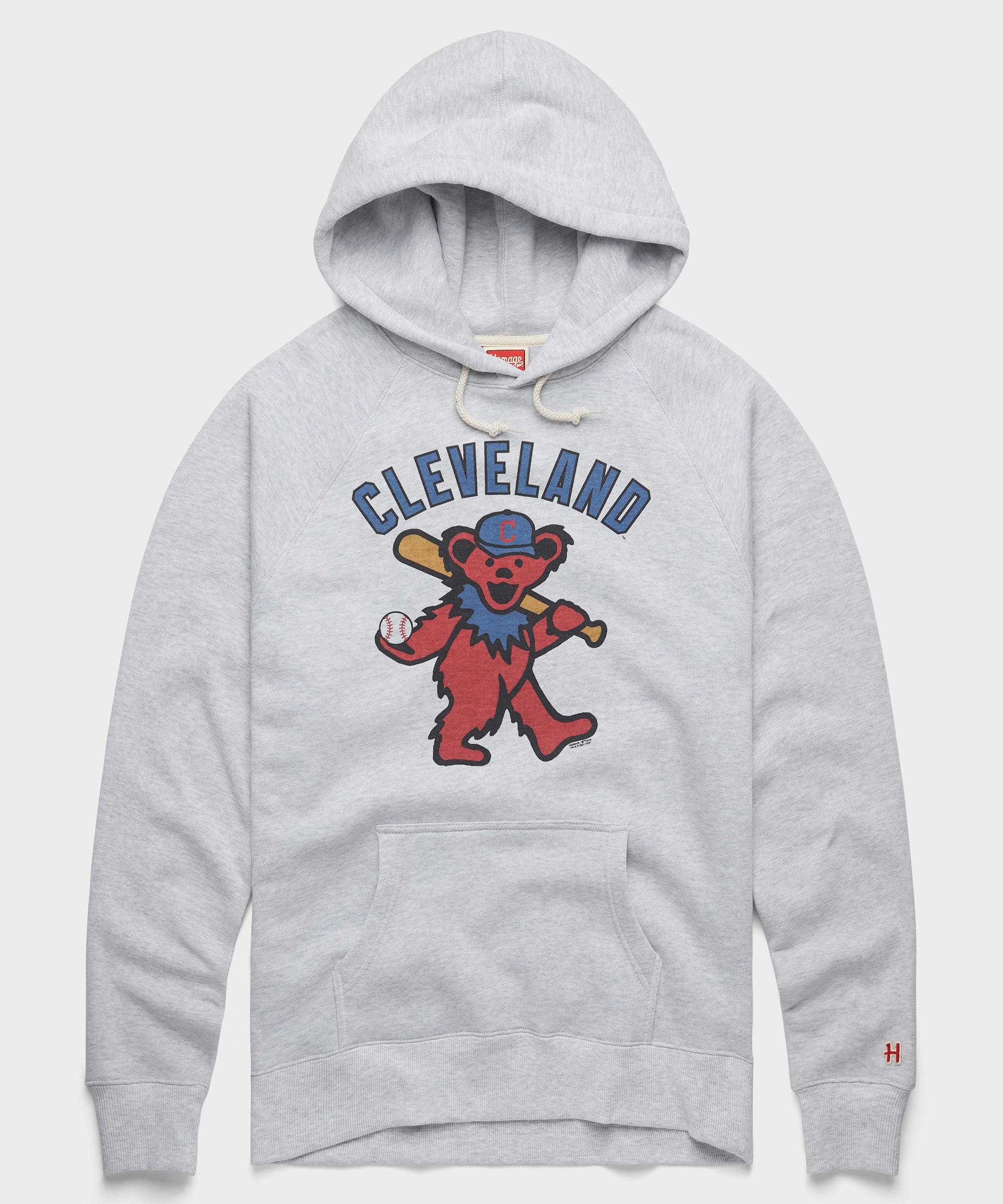 MLB x Grateful Dead x Cleveland Baseball Hoodie