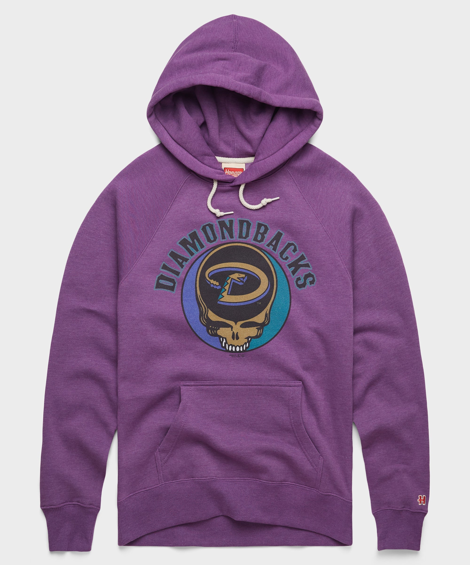 MLB x Grateful Dead x Diamondbacks Hoodie Royal Purple