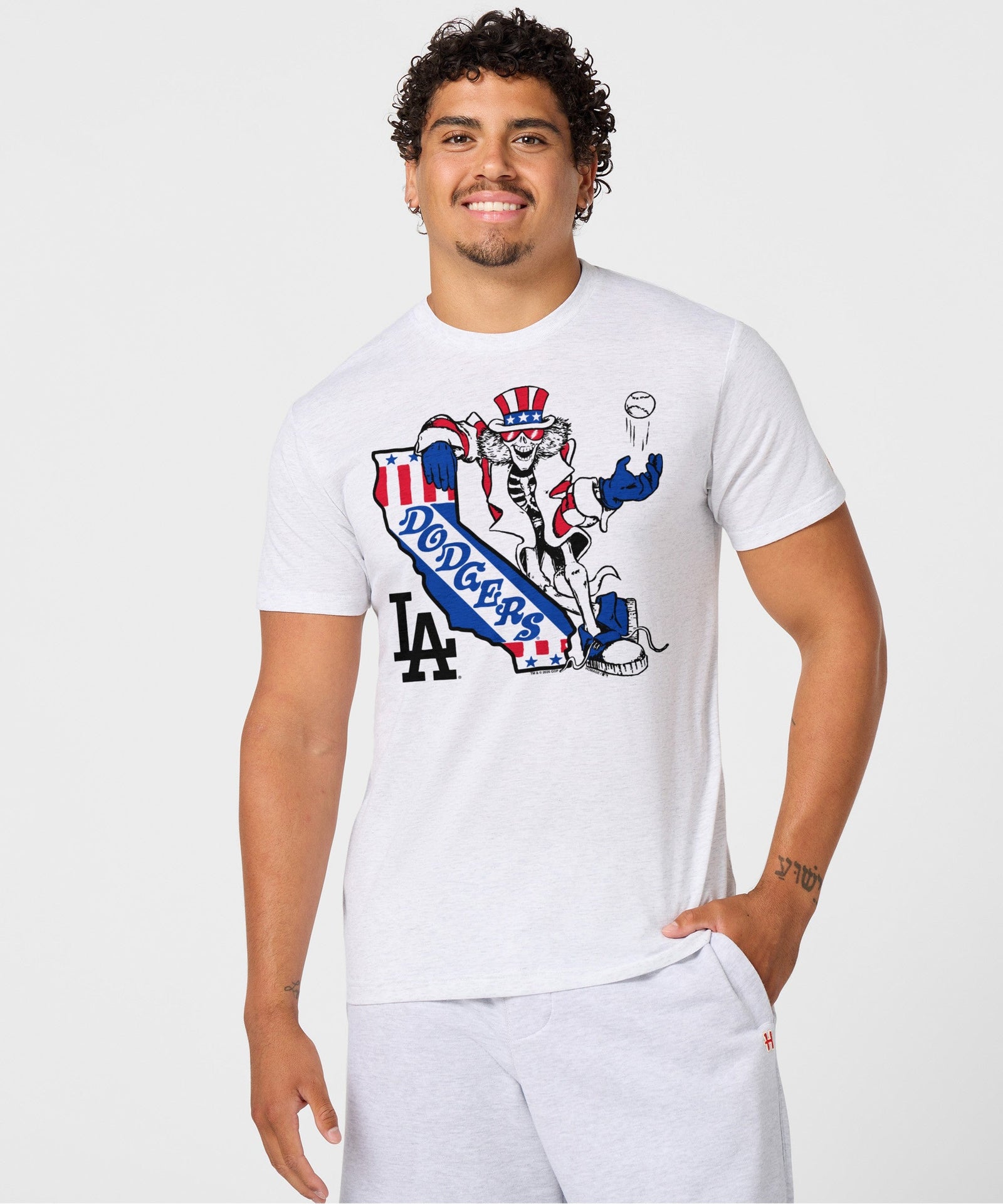 MLB x Grateful Dead x dodgers americana