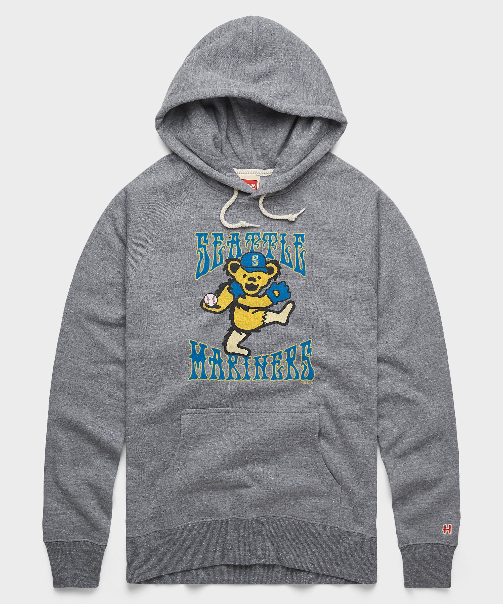 MLB x Grateful Dead x Mariners Hoodie Grey