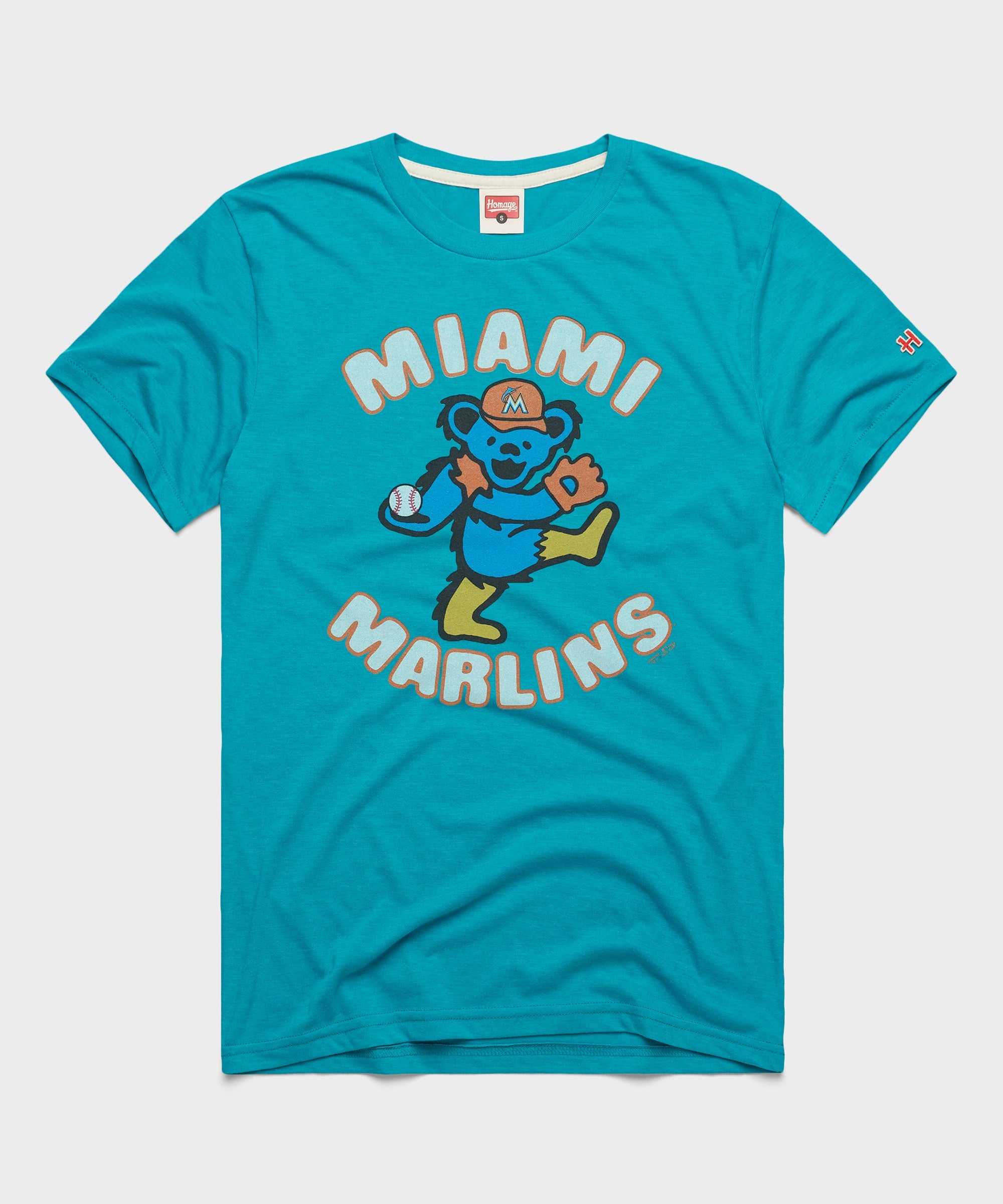 MLB x Grateful Dead x Marlins Teal