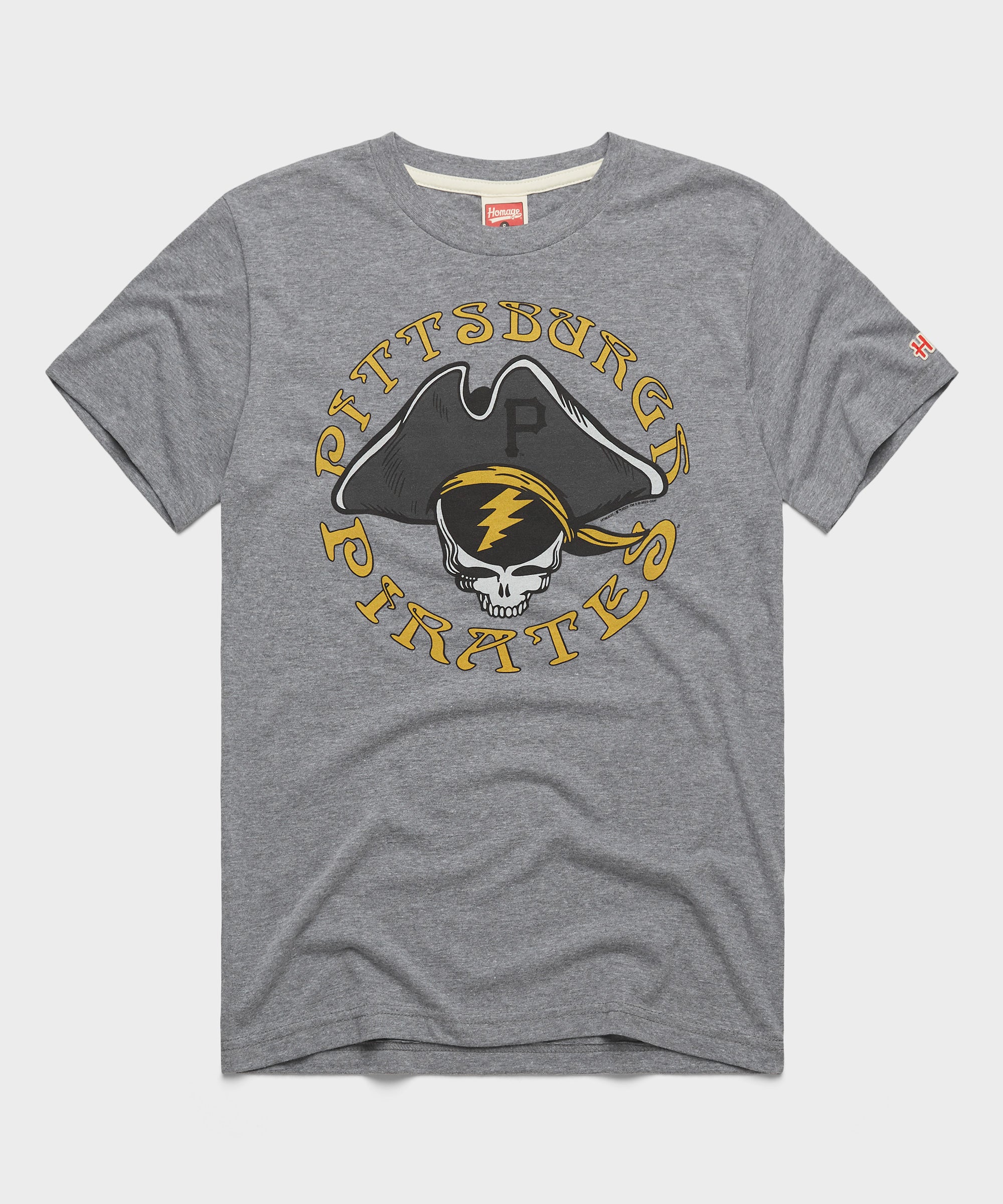 MLB x Grateful Dead x Pirates Skull Grey