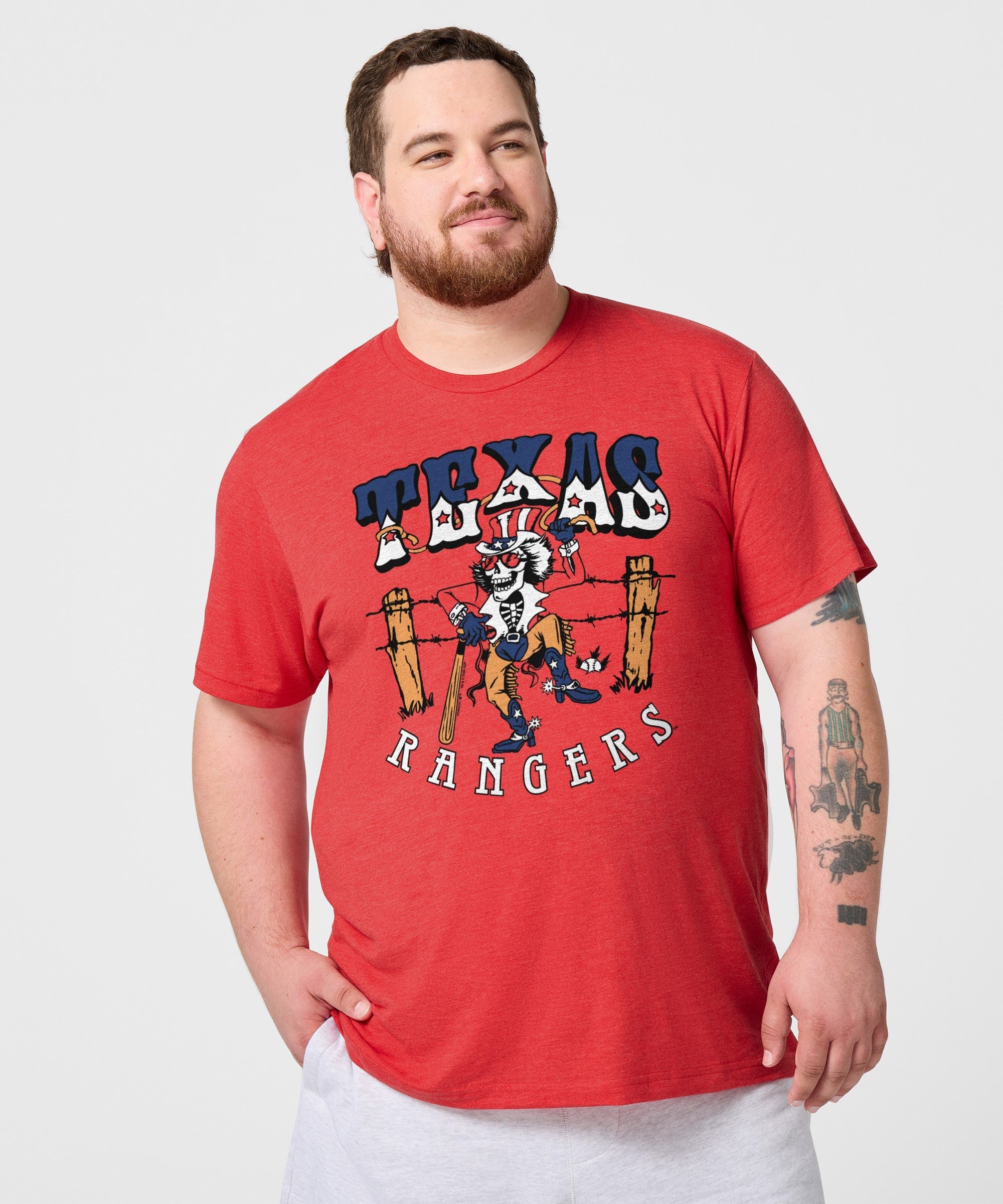 MLB x grateful dead x rangers americana