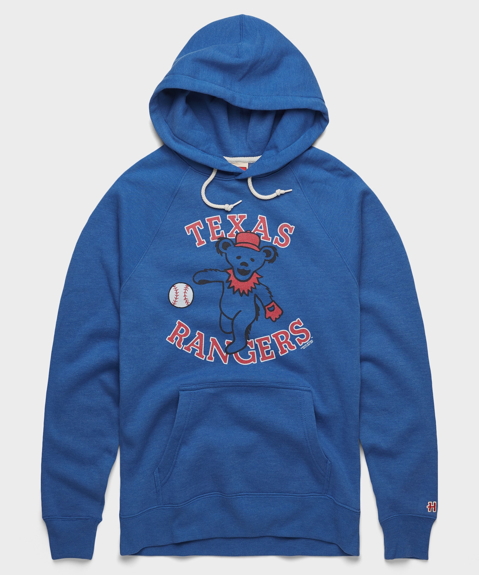 MLB x Grateful Dead x Rangers Hoodie Royal Blue