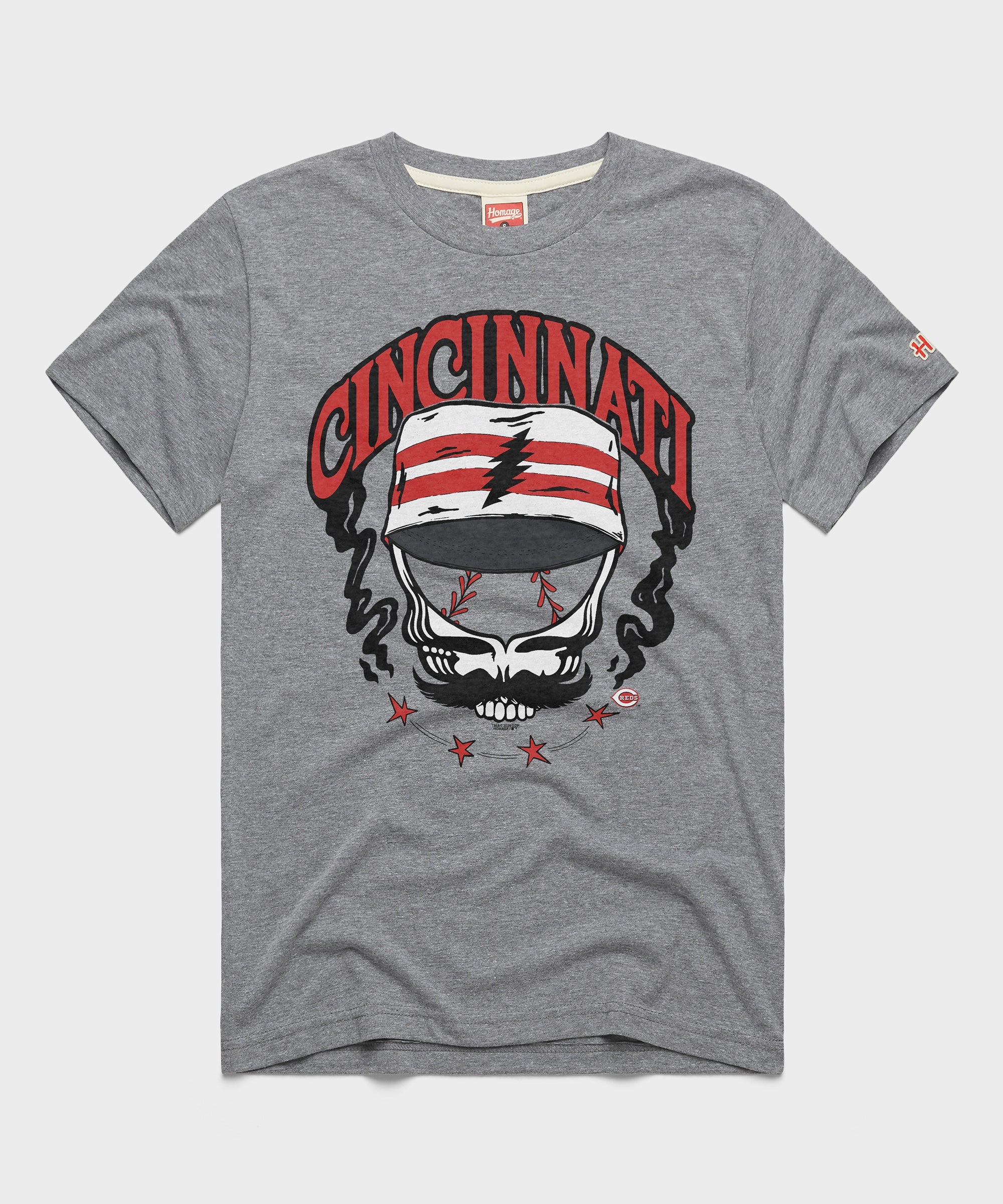 MLB x Grateful Dead x Reds Skull