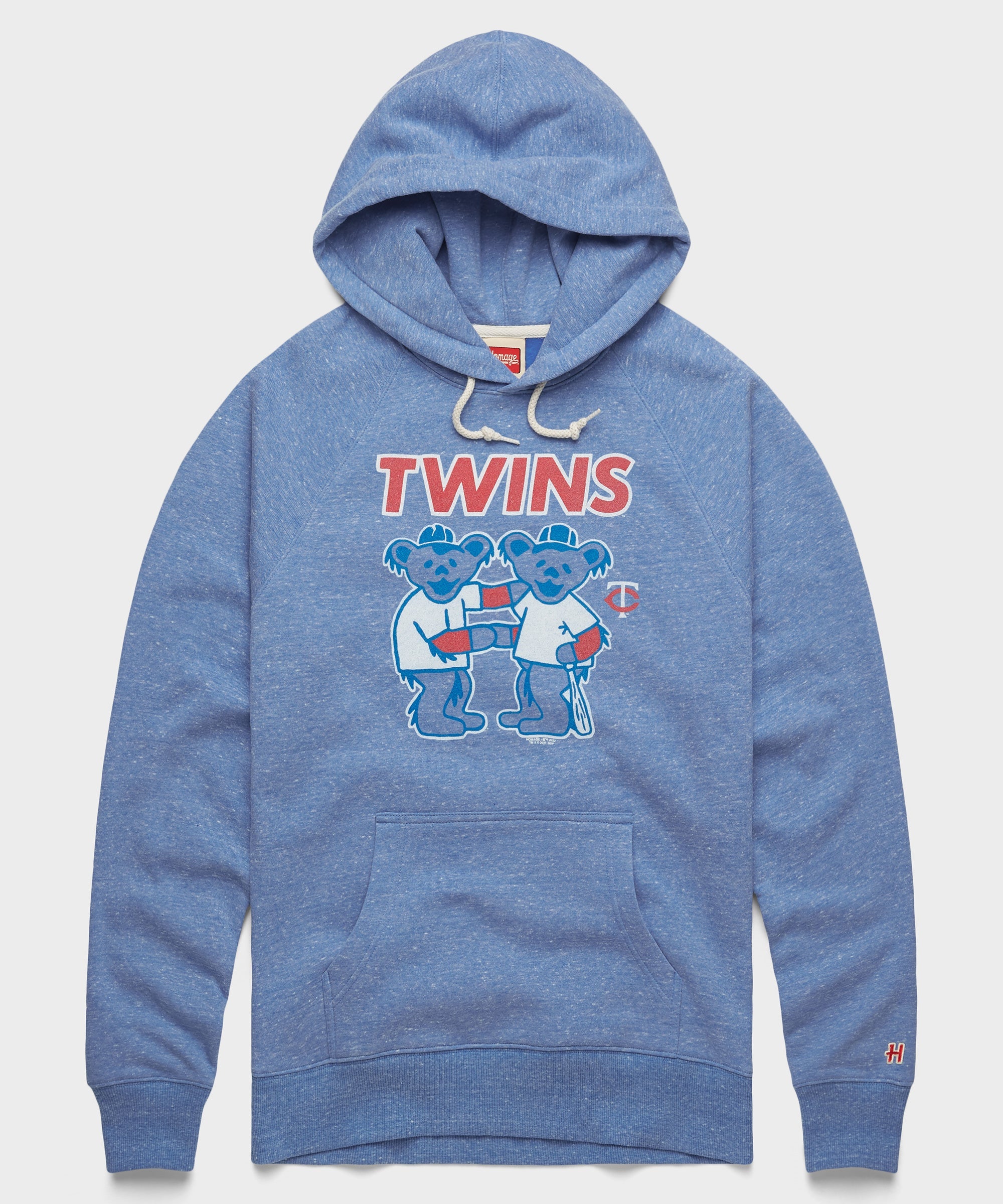 MLB x Grateful Dead x Twins Hoodie Light Blue