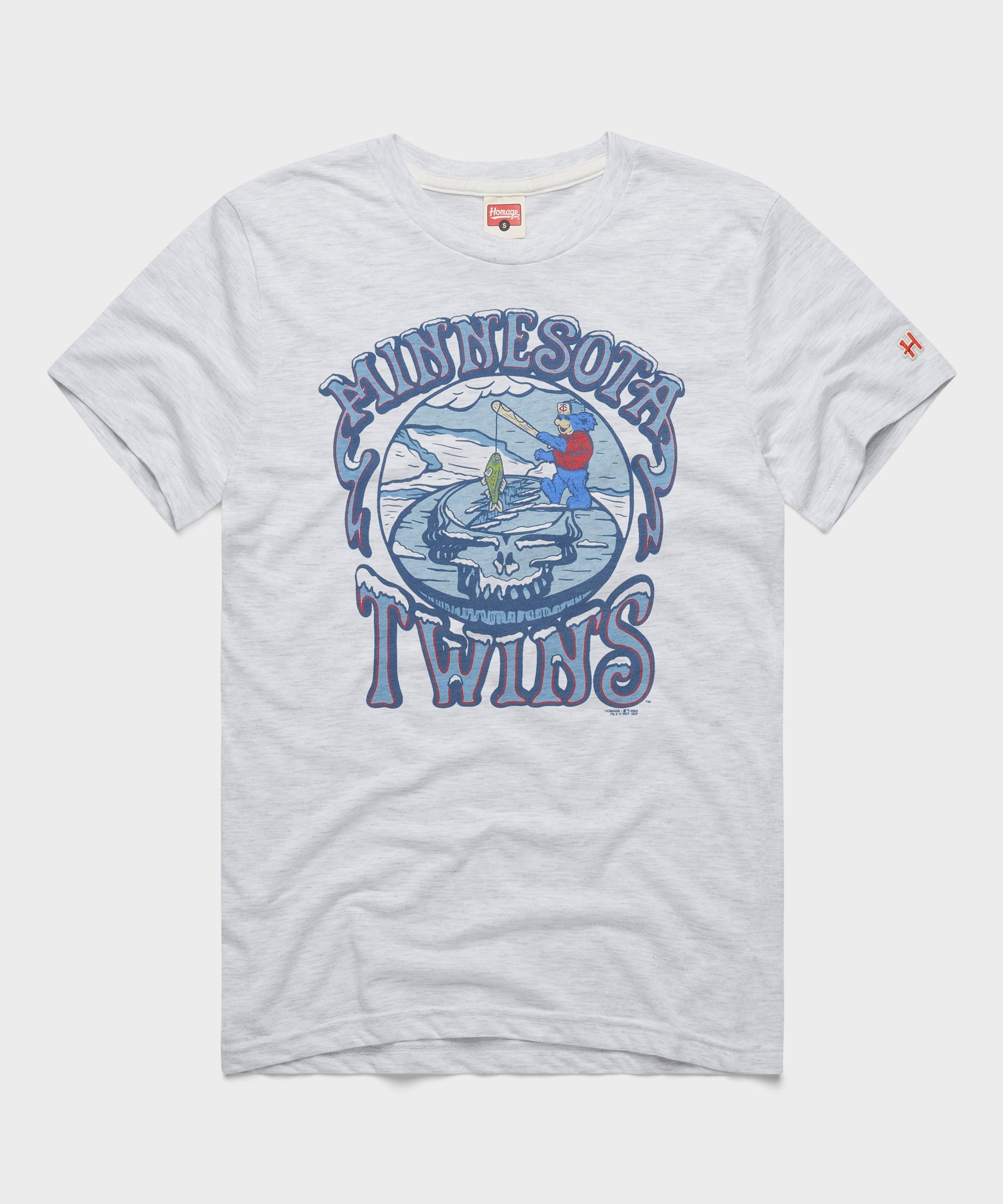 MLB x Grateful Dead x Twins Skull Ash