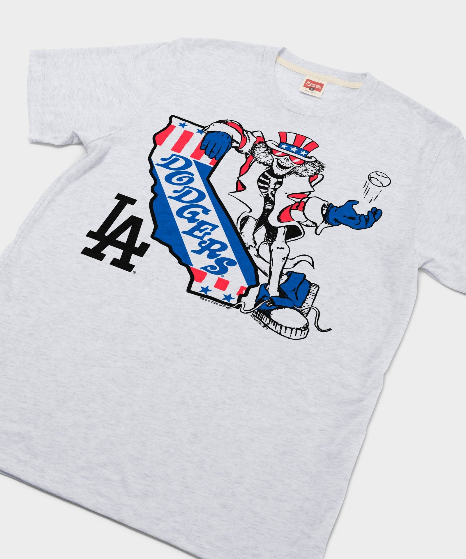 MLB x Grateful Dead x dodgers americana