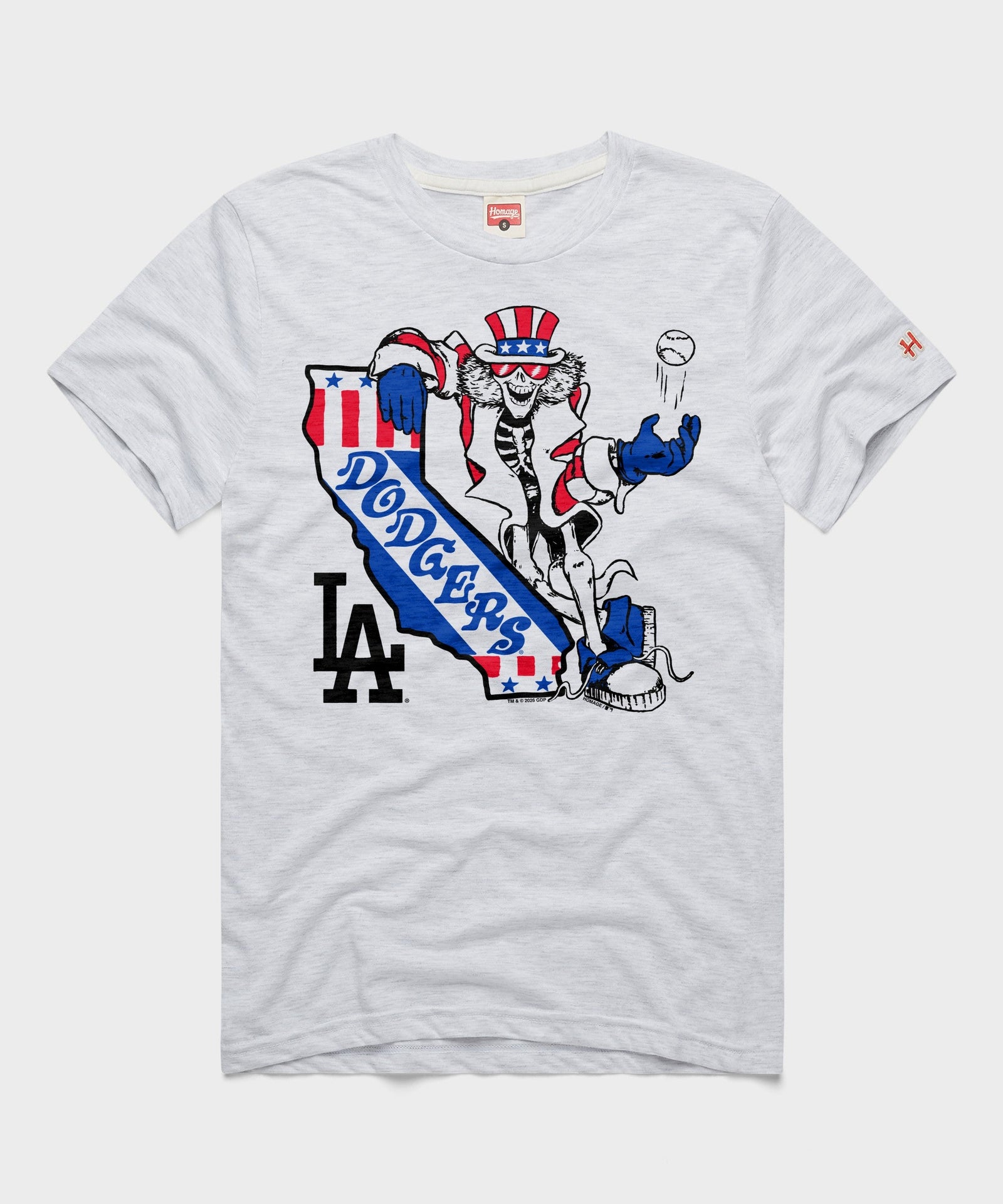 MLB x Grateful Dead x dodgers americana