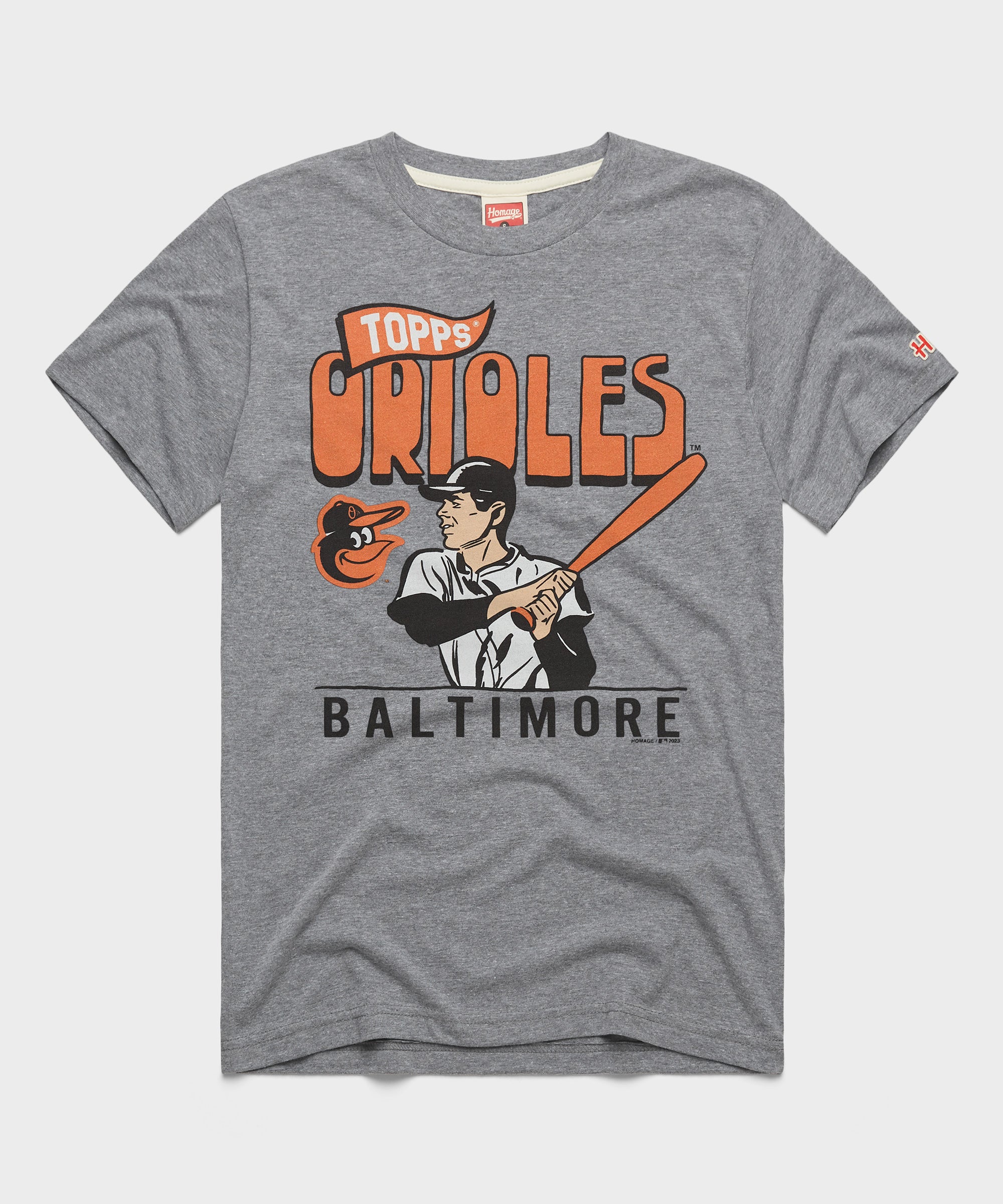 MLB x Topps Baltimore Orioles Grey