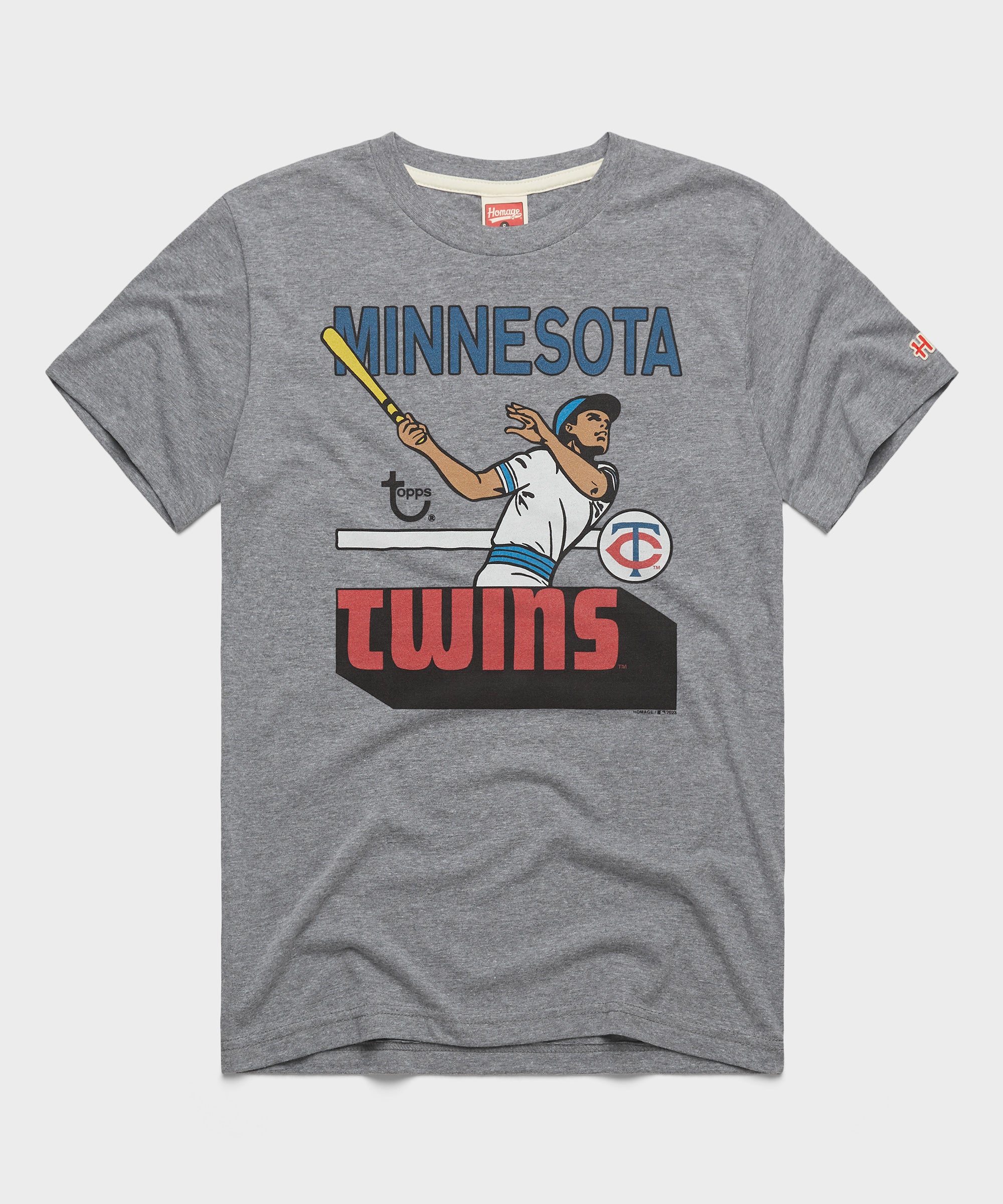 MLB x Topps Minnesota Twins Grey
