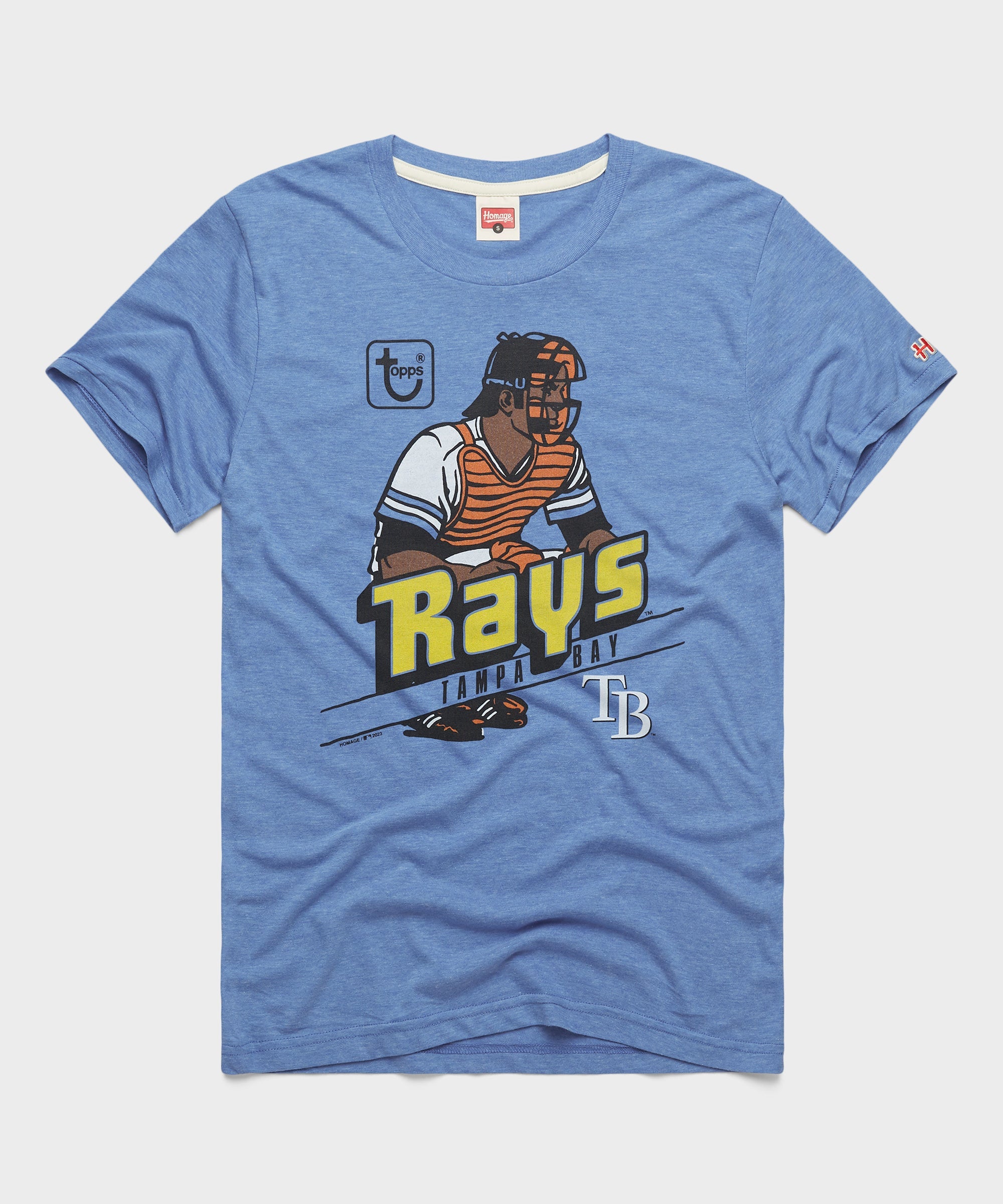 MLB x Topps Tampa Bay Rays Light Blue