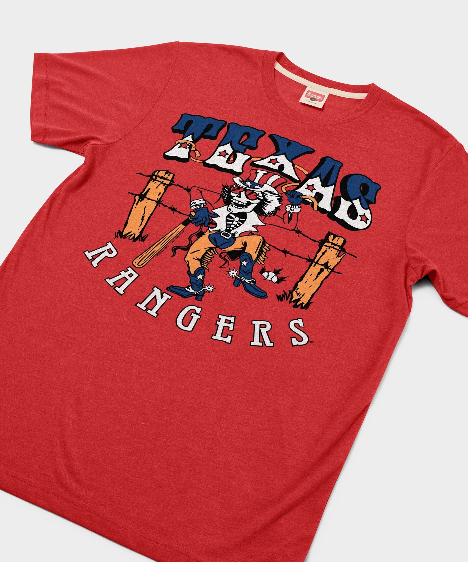 MLB x grateful dead x rangers americana