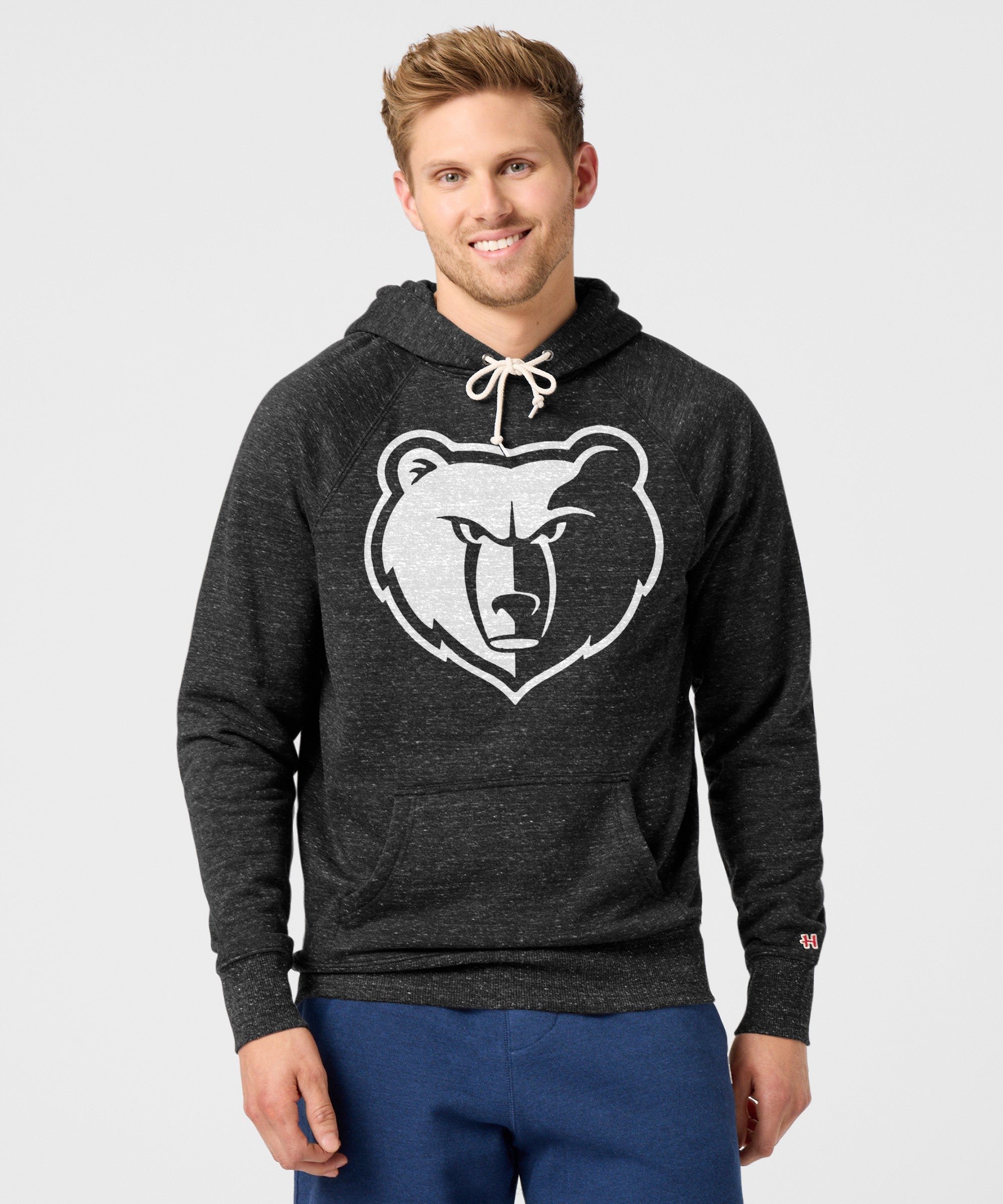 Memphis Grizzlies Blacktop Logo Hoodie