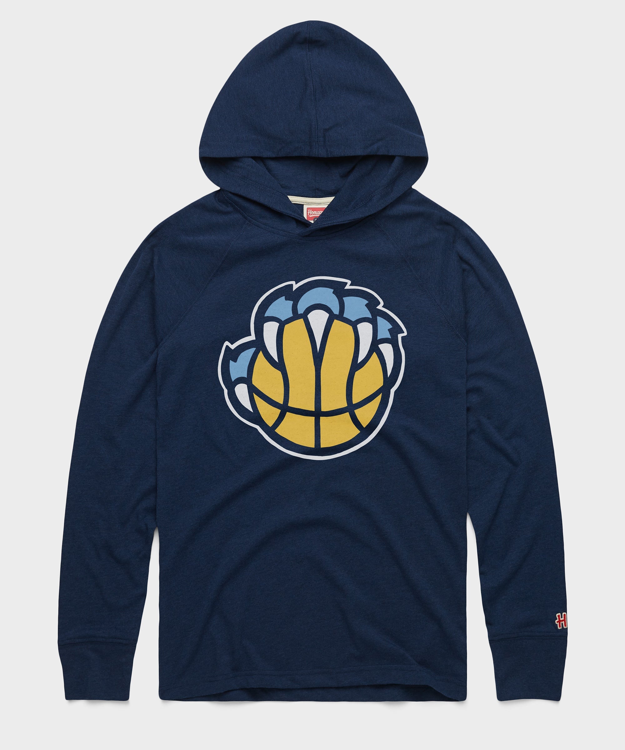Memphis Grizzlies Logo Lightweight Hoodie