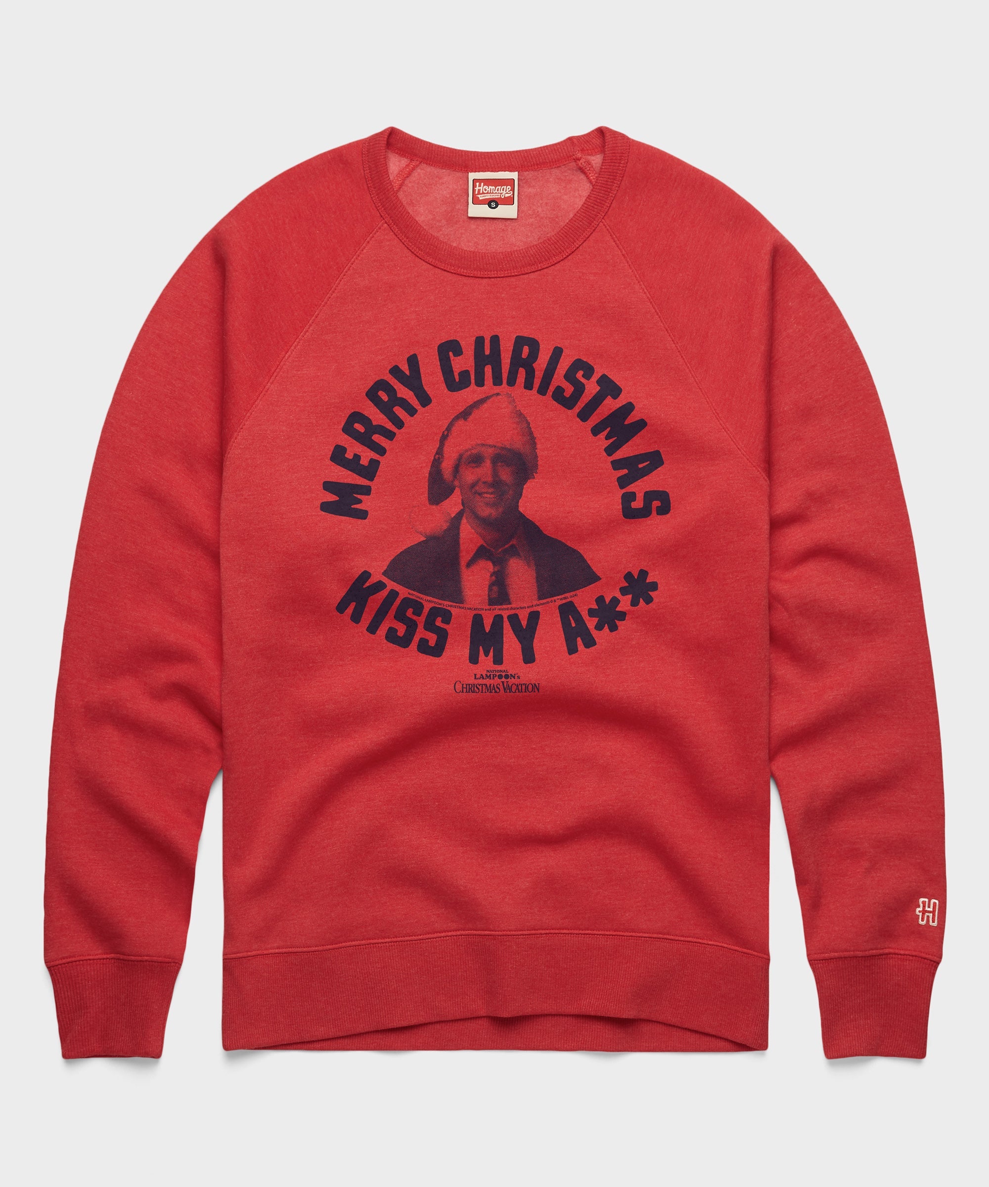 Merry Christmas Kiss My Ass Crewneck