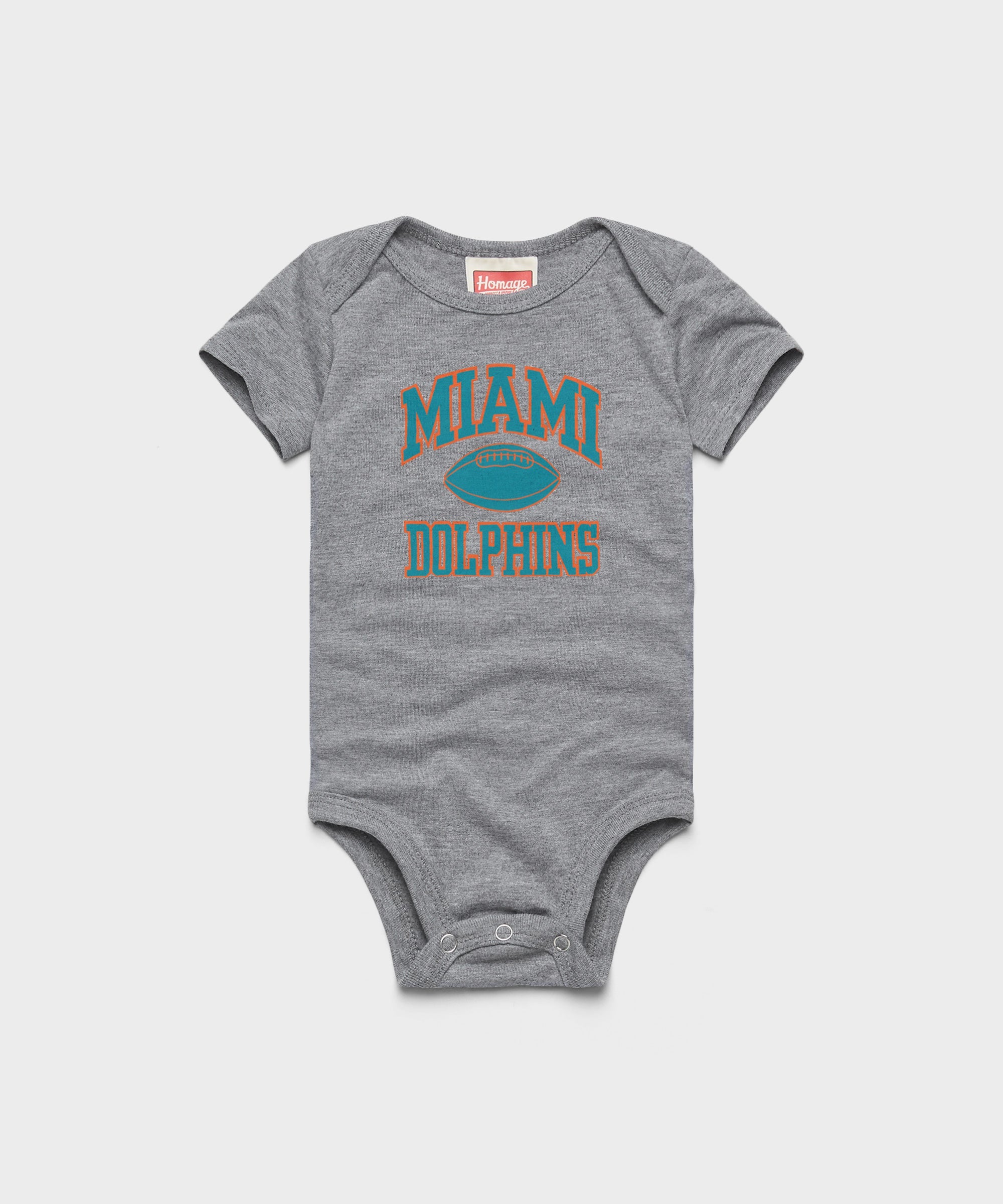 Miami Dolphins Gridiron Baby One Piece