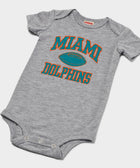 Miami Dolphins Gridiron Baby One Piece