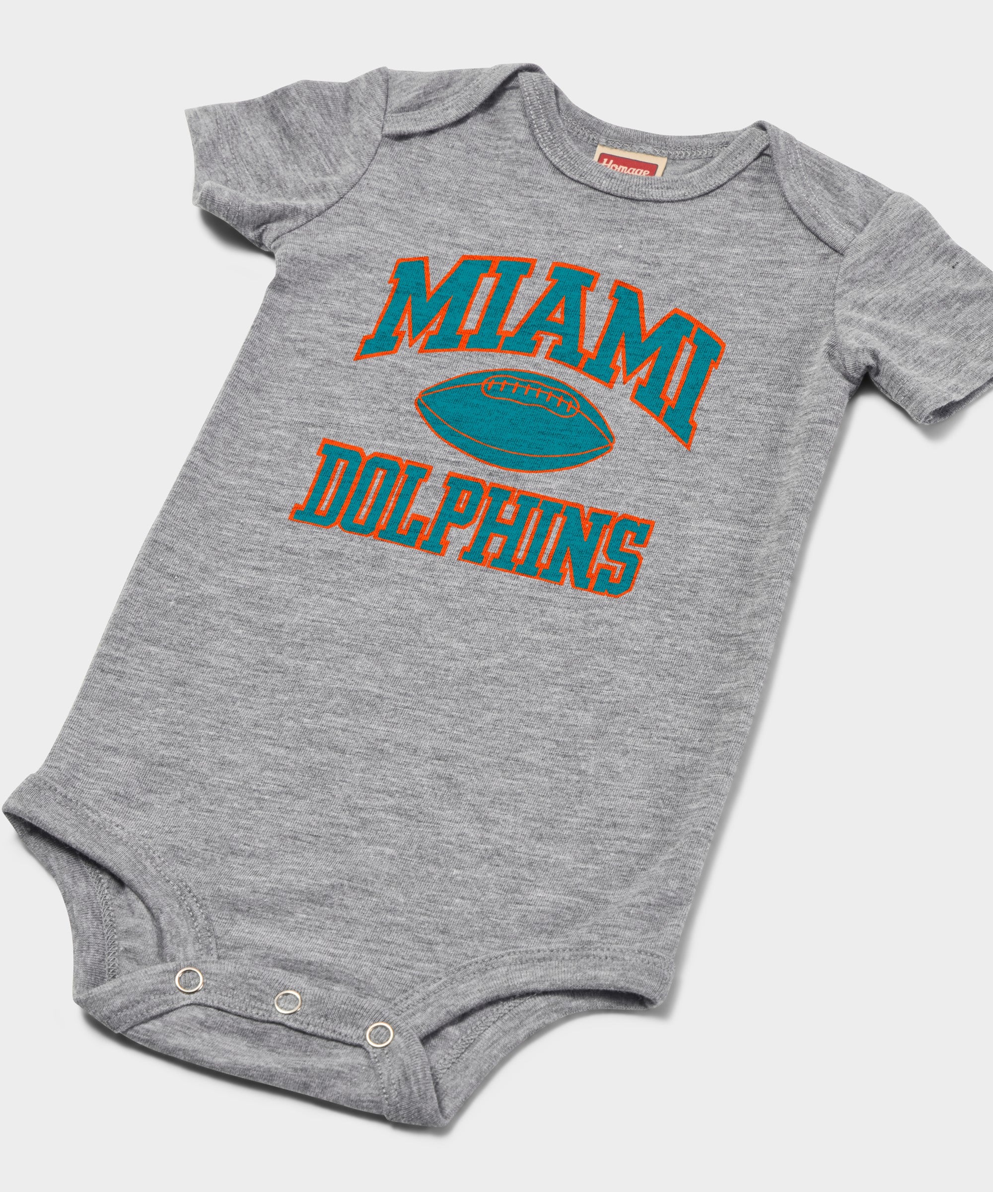 Miami Dolphins Gridiron Baby One Piece